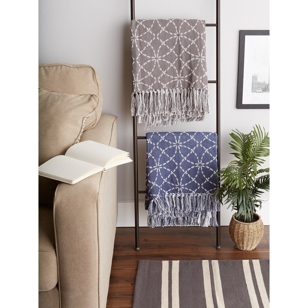 Porch & Den Crestridge Woven Cotton Throw