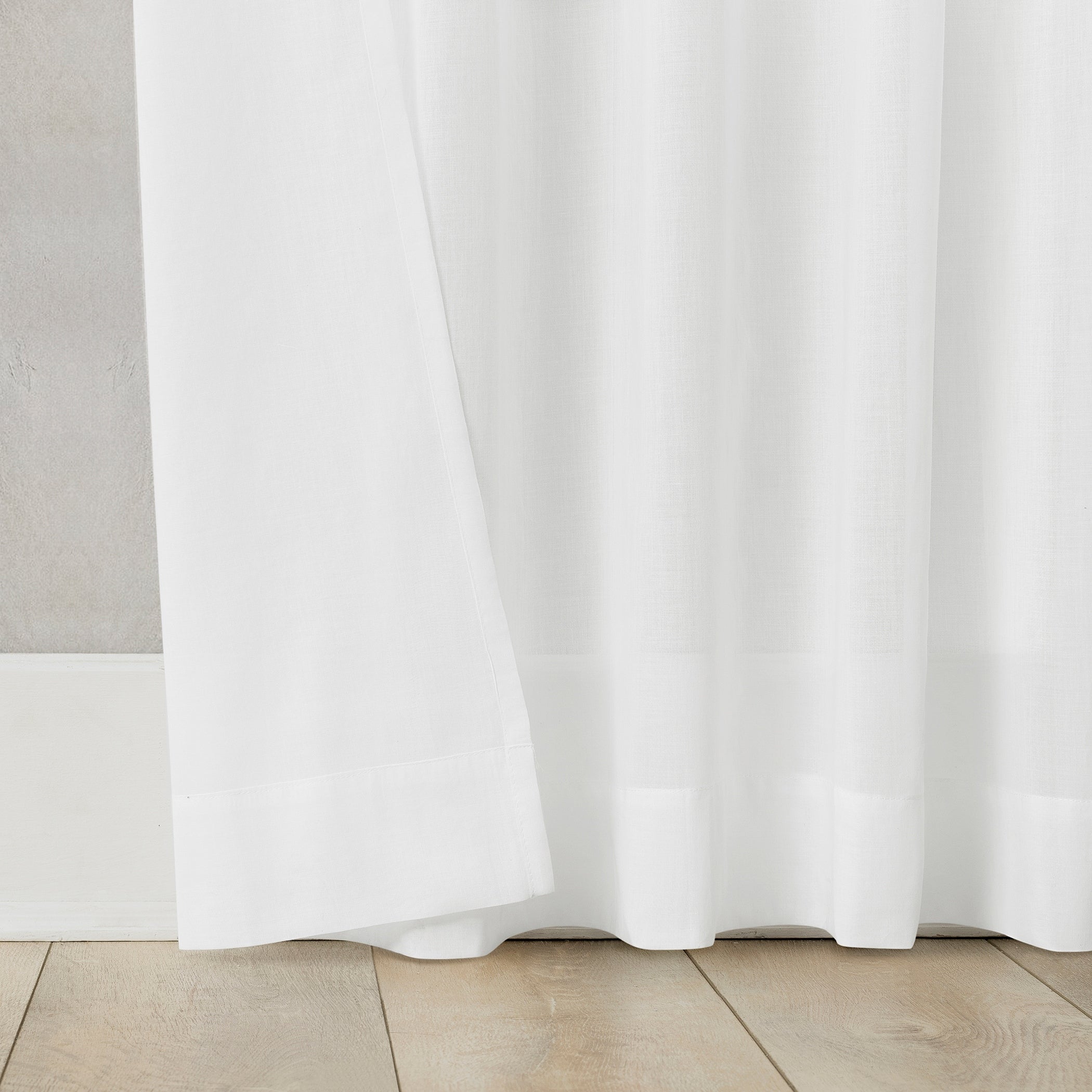 Archaeo Cotton Sheer Curtain, Single Panel