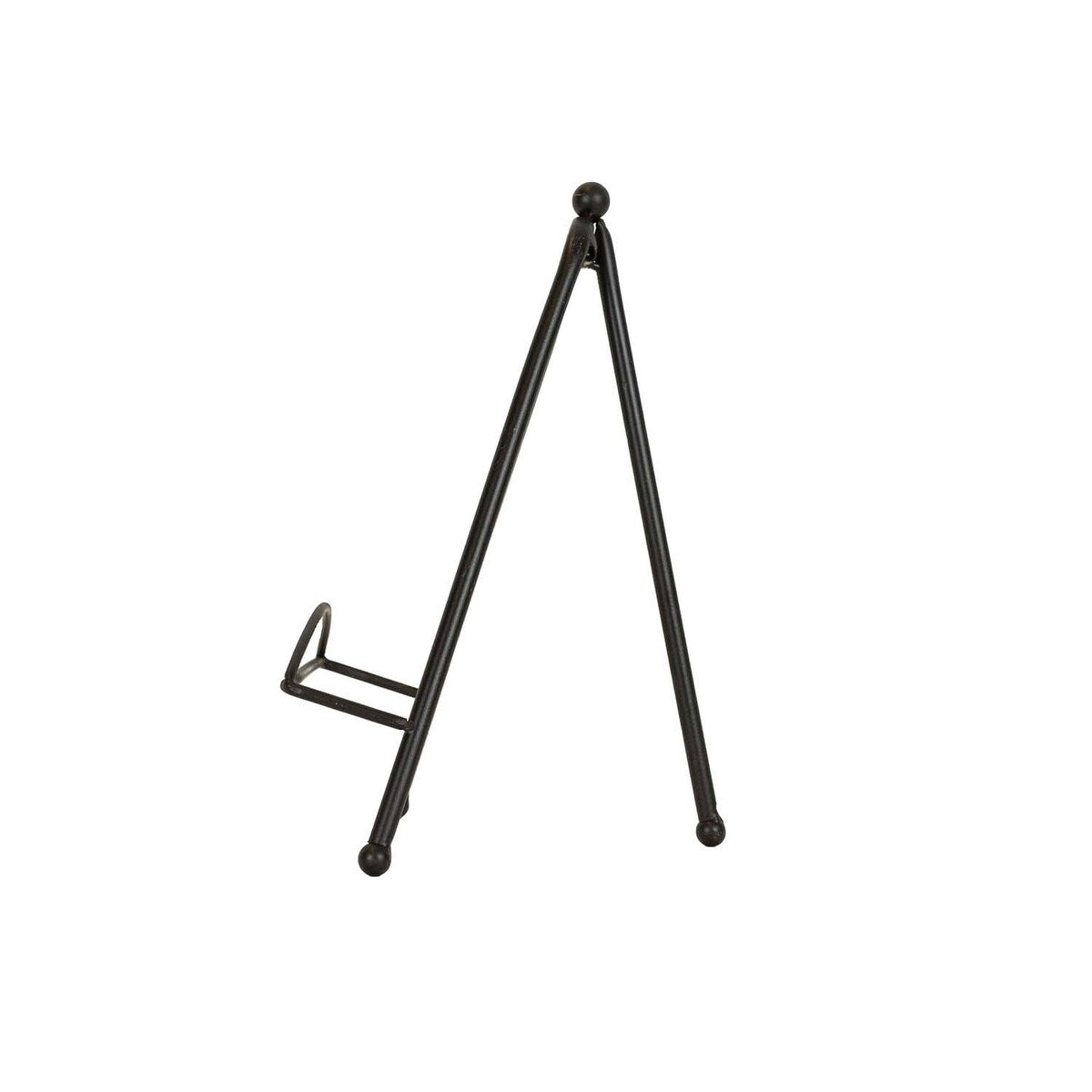 Foreside Home & Garden Farmhouse Black Metal Folding Easel - 7 x 2.75 x 10.75