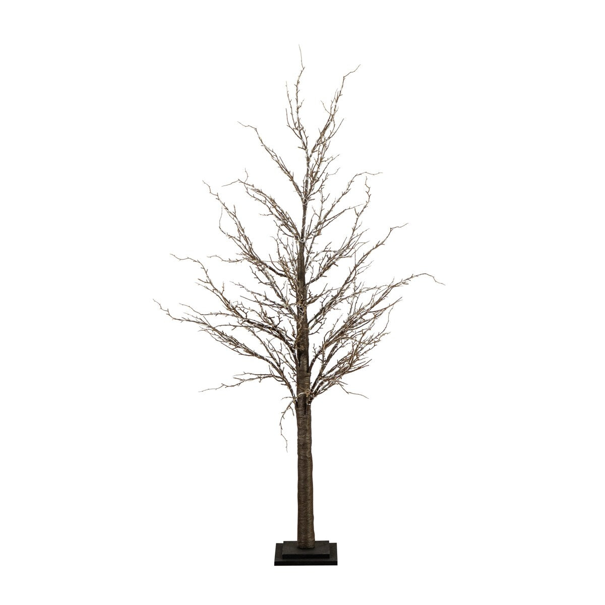 5' Pre-Lit Halloween Black Twig Tree with 85 Warm White LED Lights