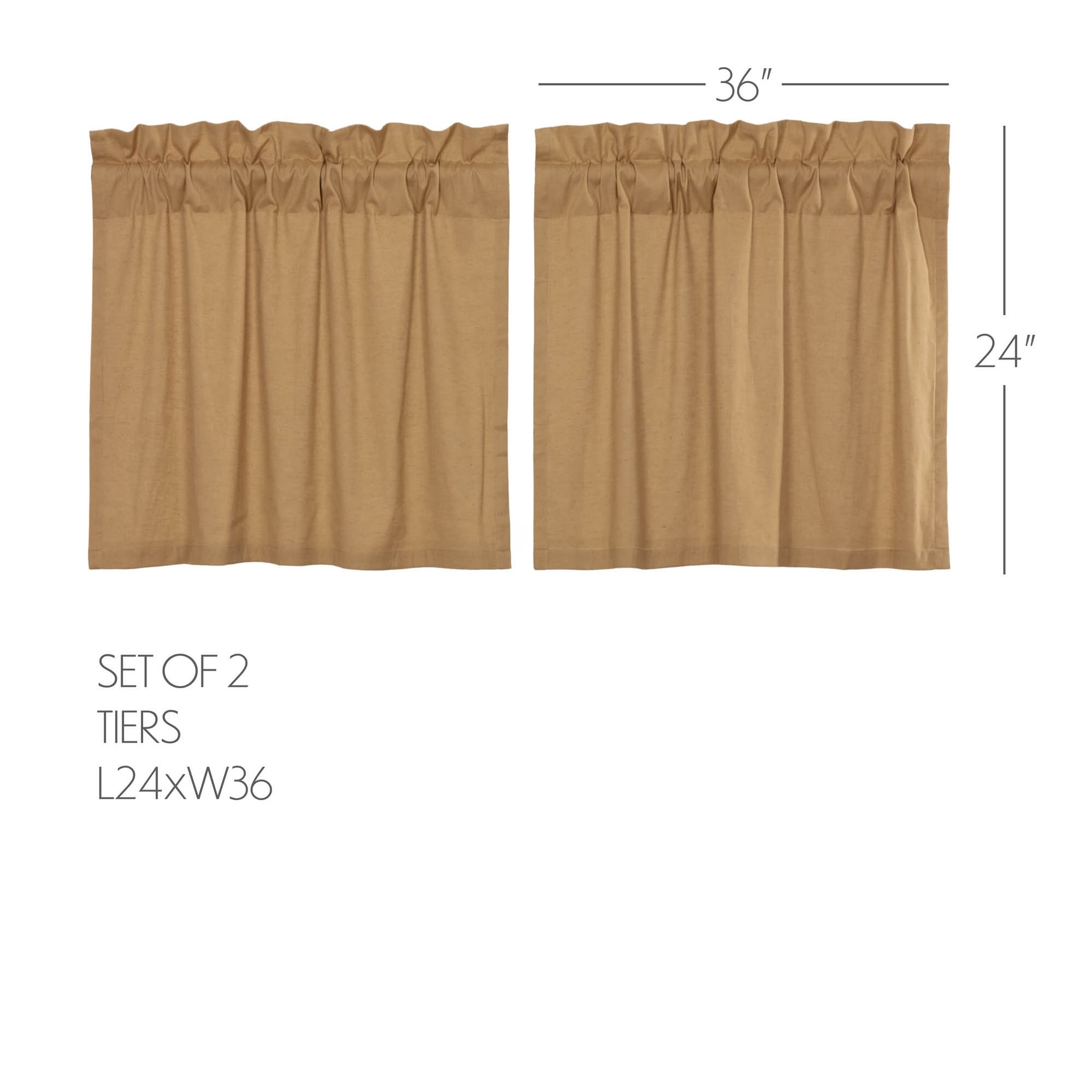 Simple Life Flax Tier Set of 2