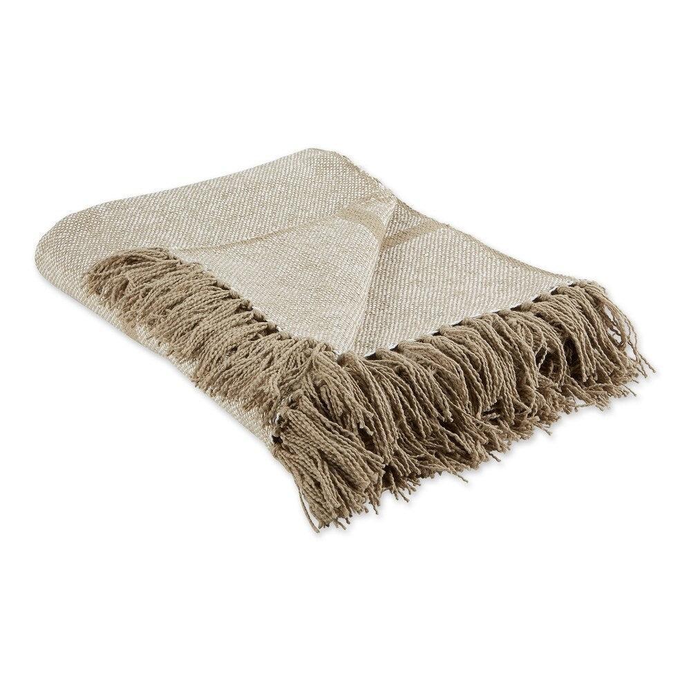 Porch & Den Crestridge Woven Cotton Throw