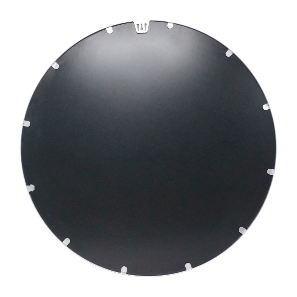 Wall Mount Shatterproof Round Accent Wall Mirror with Metal Frame