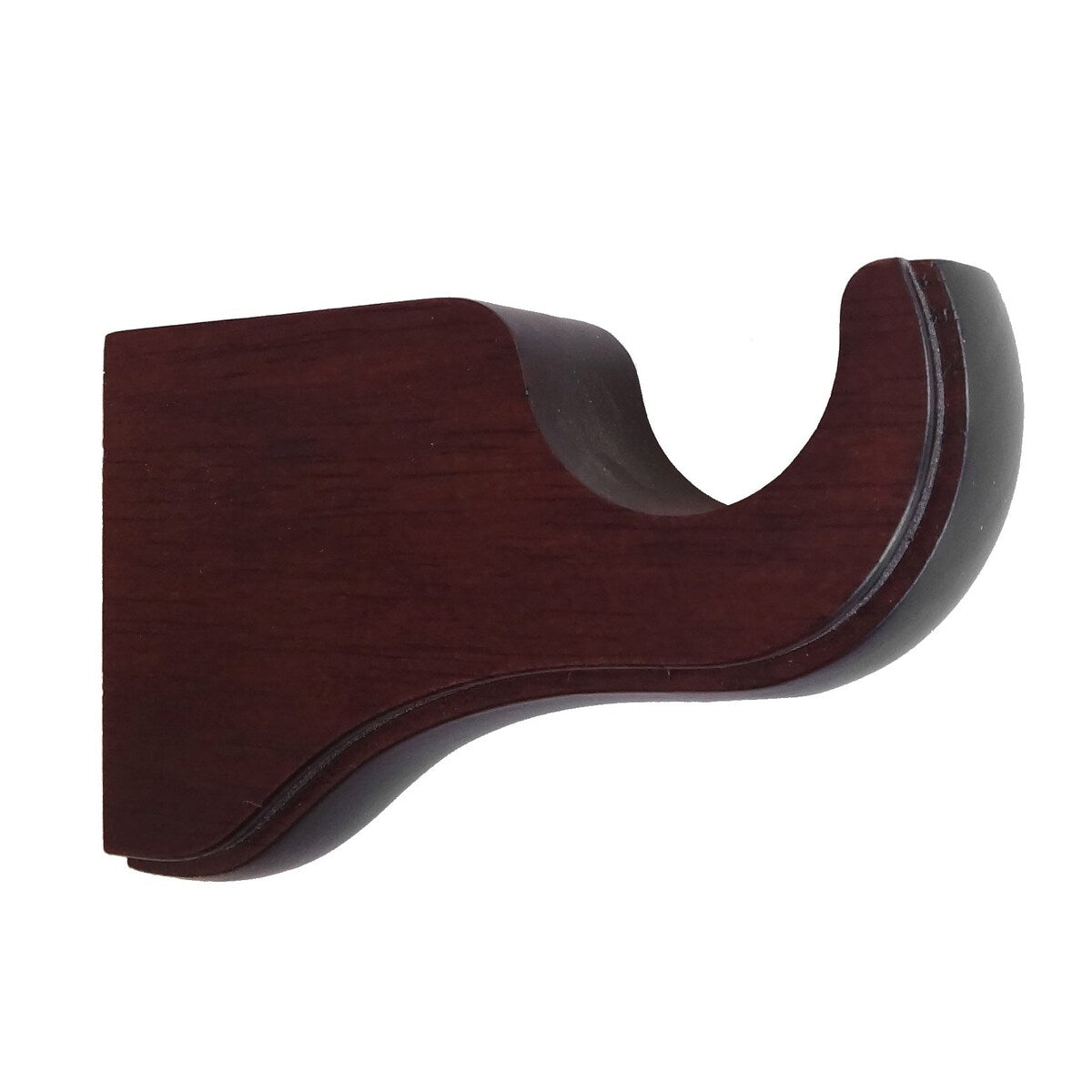 Mix & Match Wood Single / Double Curtain Rod Bracket