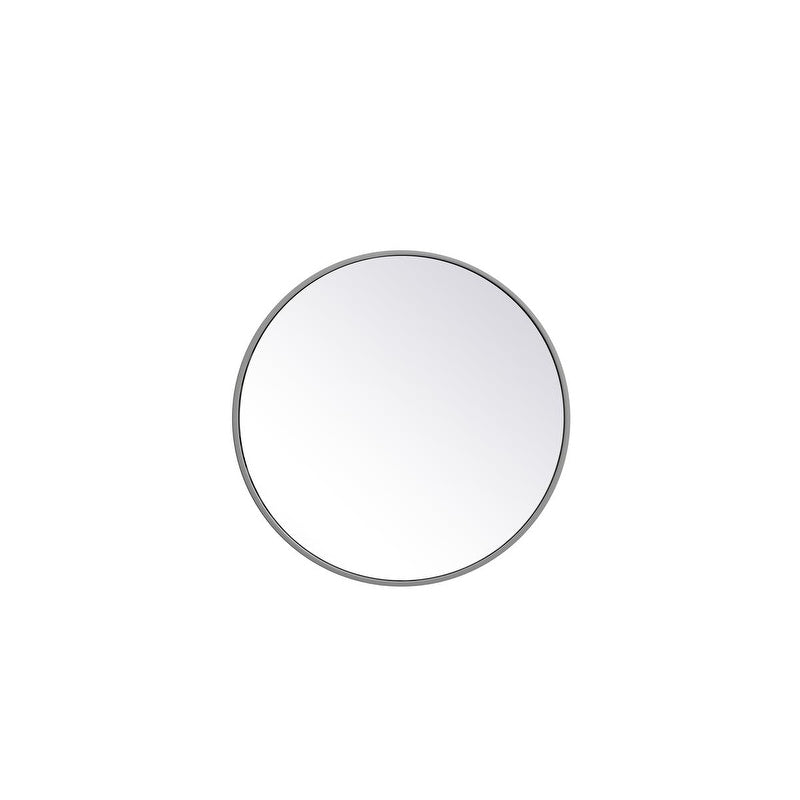 Carson Carrington Labbemala Metal Frame Round Mirror