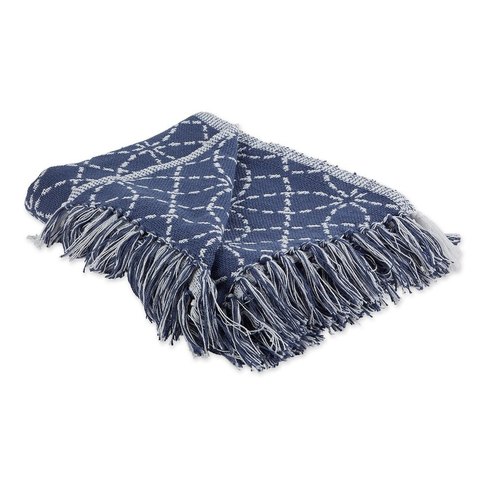 Porch & Den Crestridge Woven Cotton Throw