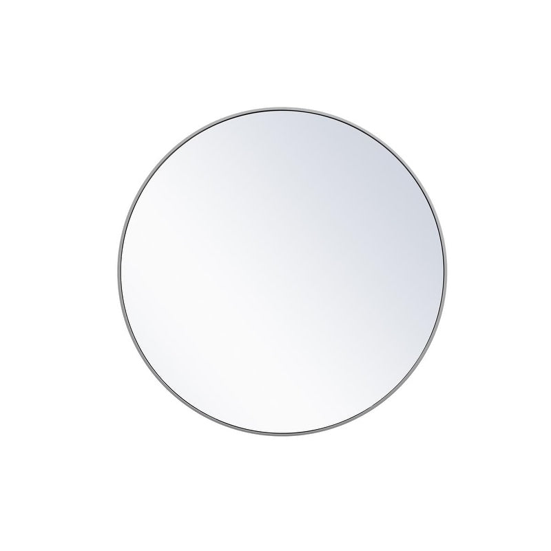 Carson Carrington Labbemala Metal Frame Round Mirror