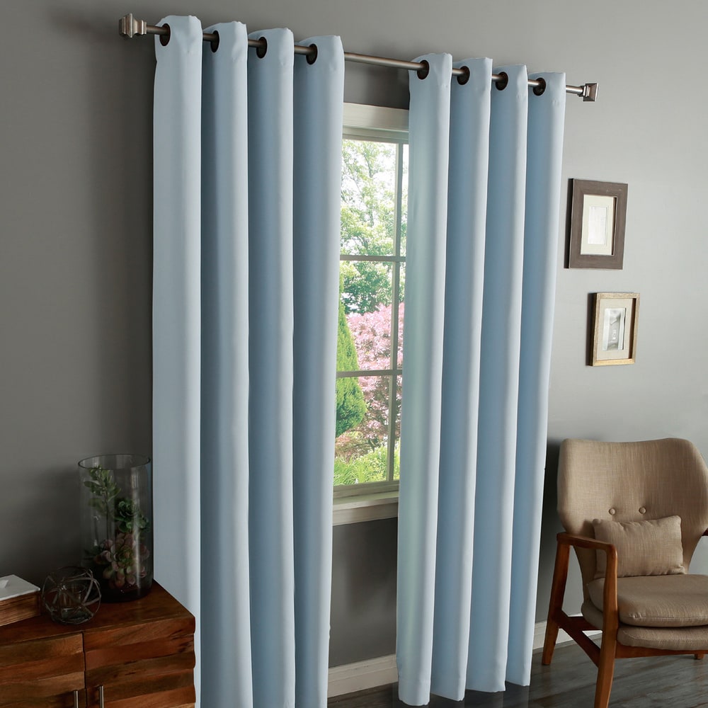 Aurora Home Grommet Top Insulated 108-inch Blackout Curtain Panel Pair