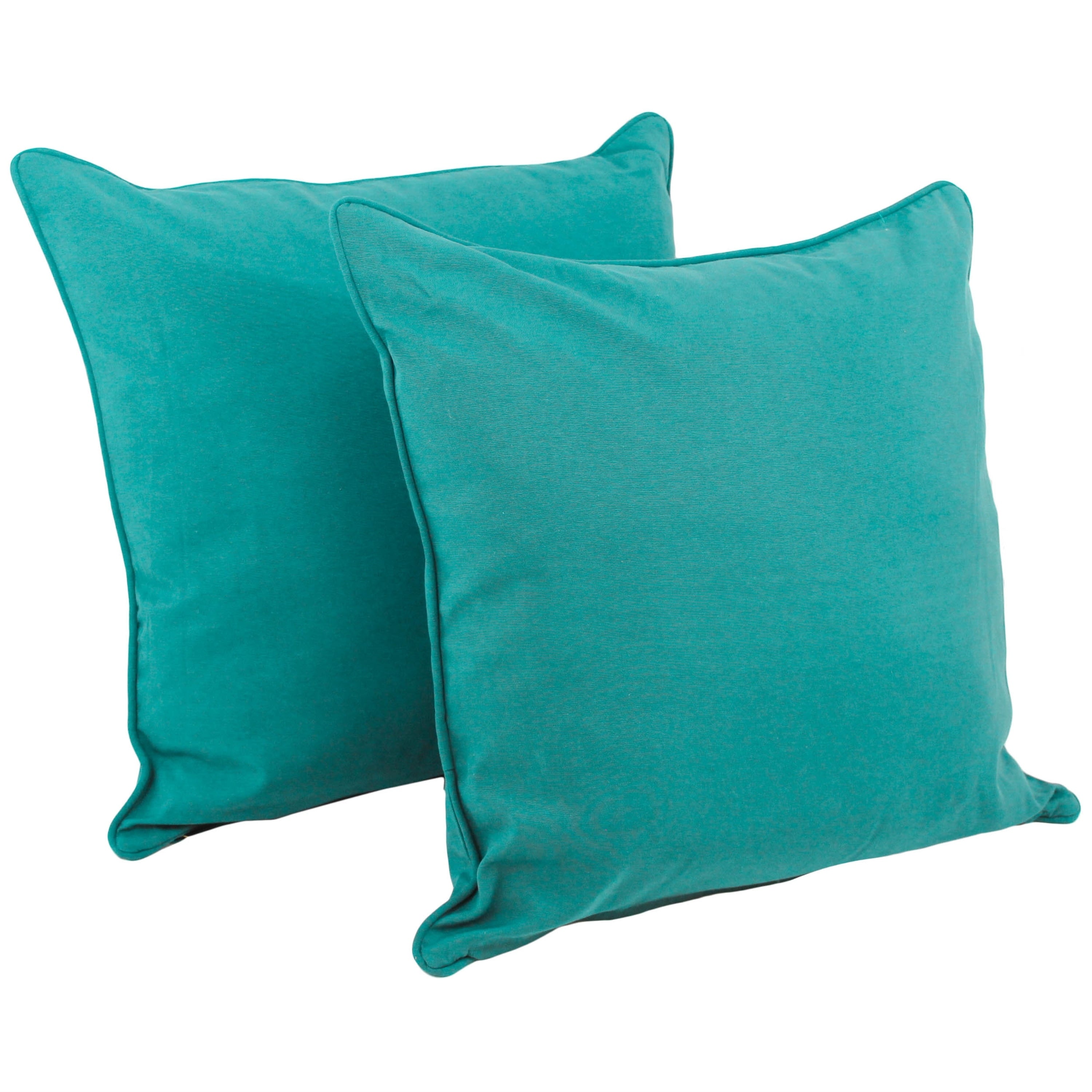 25-inch Corded Twill Throw Pillows (Set of 2)