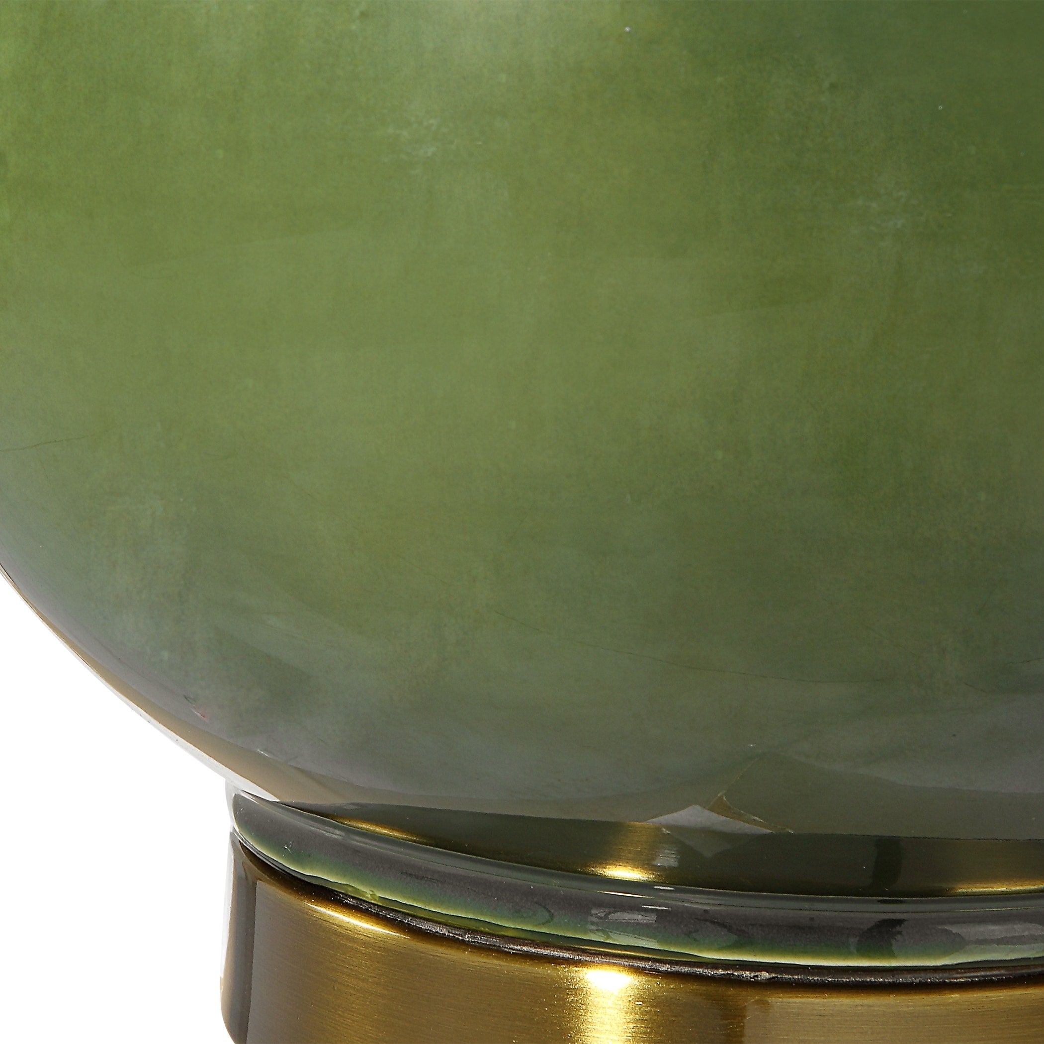 Uttermost Gourd Green Table Lamp - 31H,Shade 10H x 15Dia.