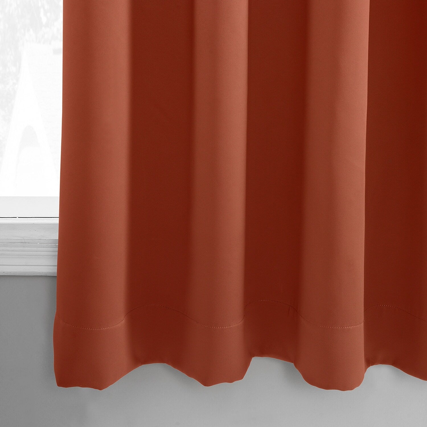 Exclusive Fabrics Room Darkening Grommet Curtain Panel Pair 63 Inches Long (2 Panels)