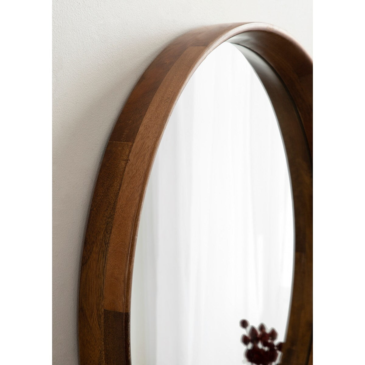 Kate and Laurel Prema Wood Framed Mirror