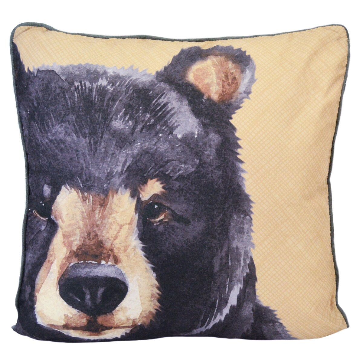 Canoe Trip Bear Decorative Pillow from Your Lifestyle by Donna Sharp