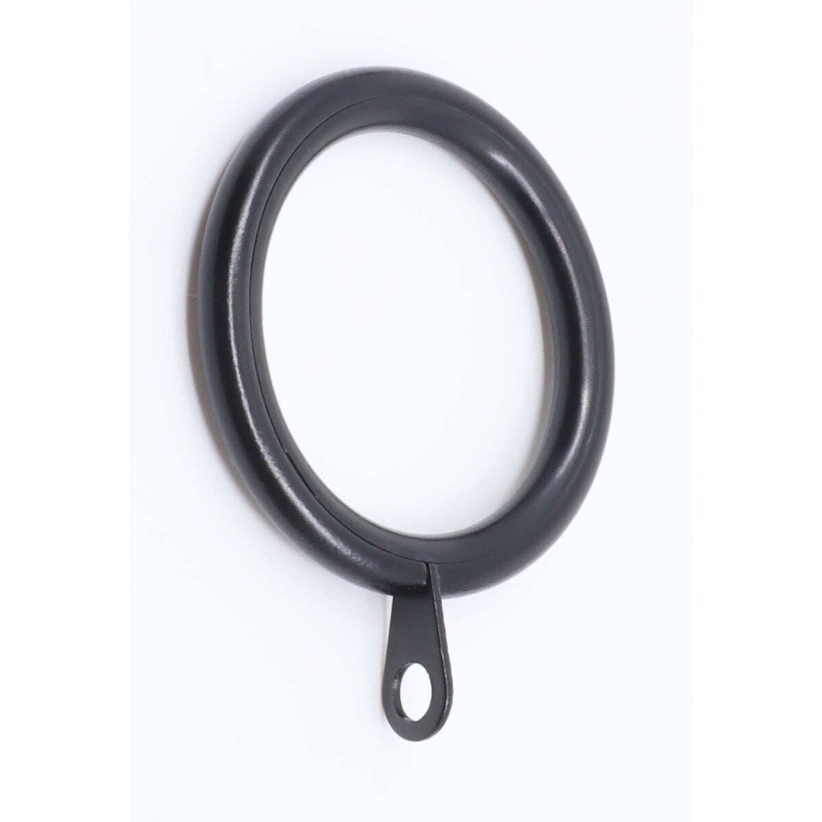 Meriville 1.5-Inch Inner Diameter Metal Curtain Rings with Eyelets and inserts