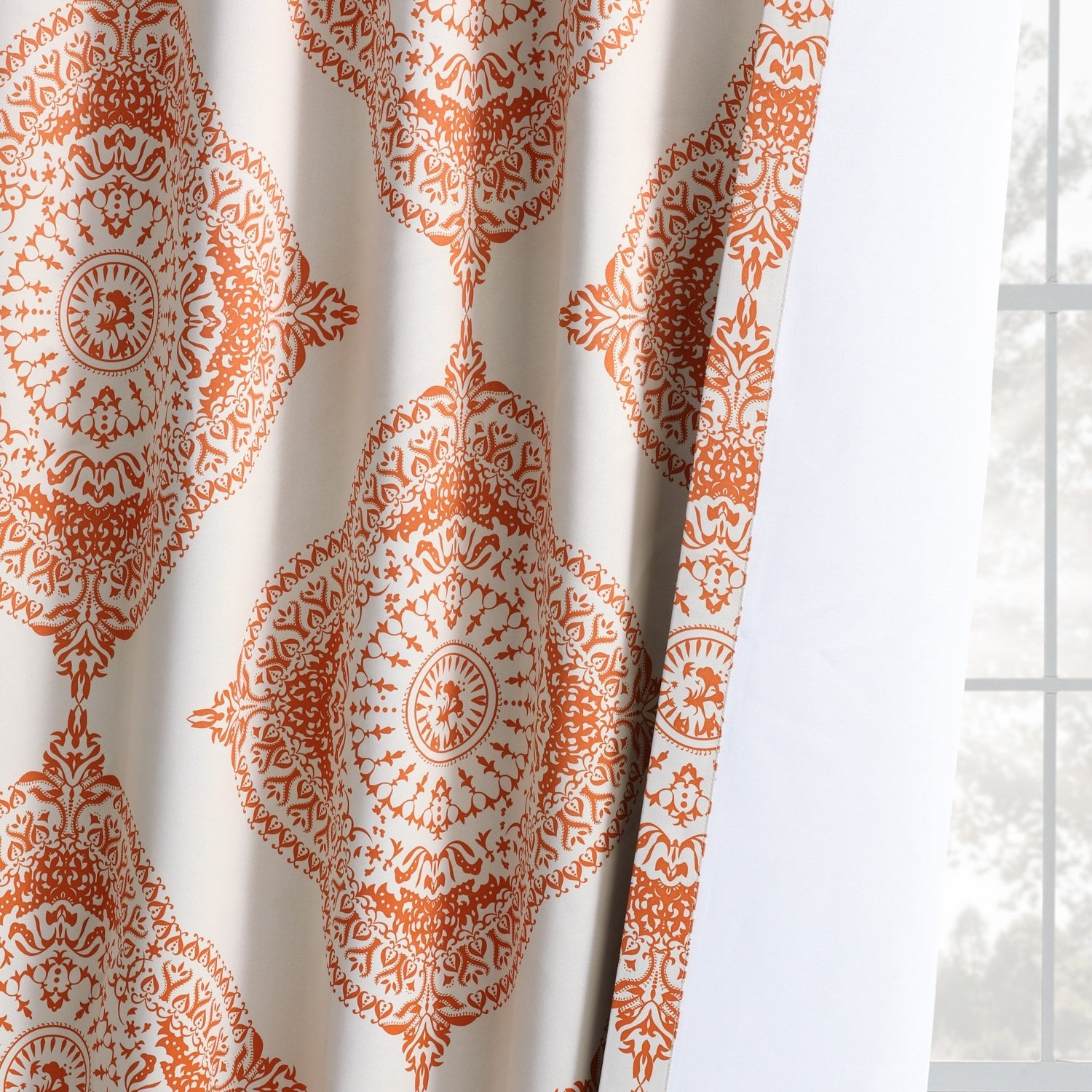 Exclusive Fabrics Henna Room Darkening Curtain Pair (2 Panels)