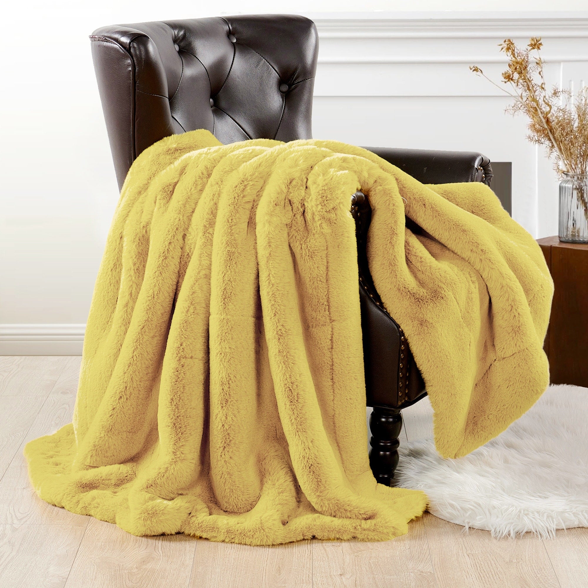 Heavy FauxFur Throw -50''x60''/60''x80''