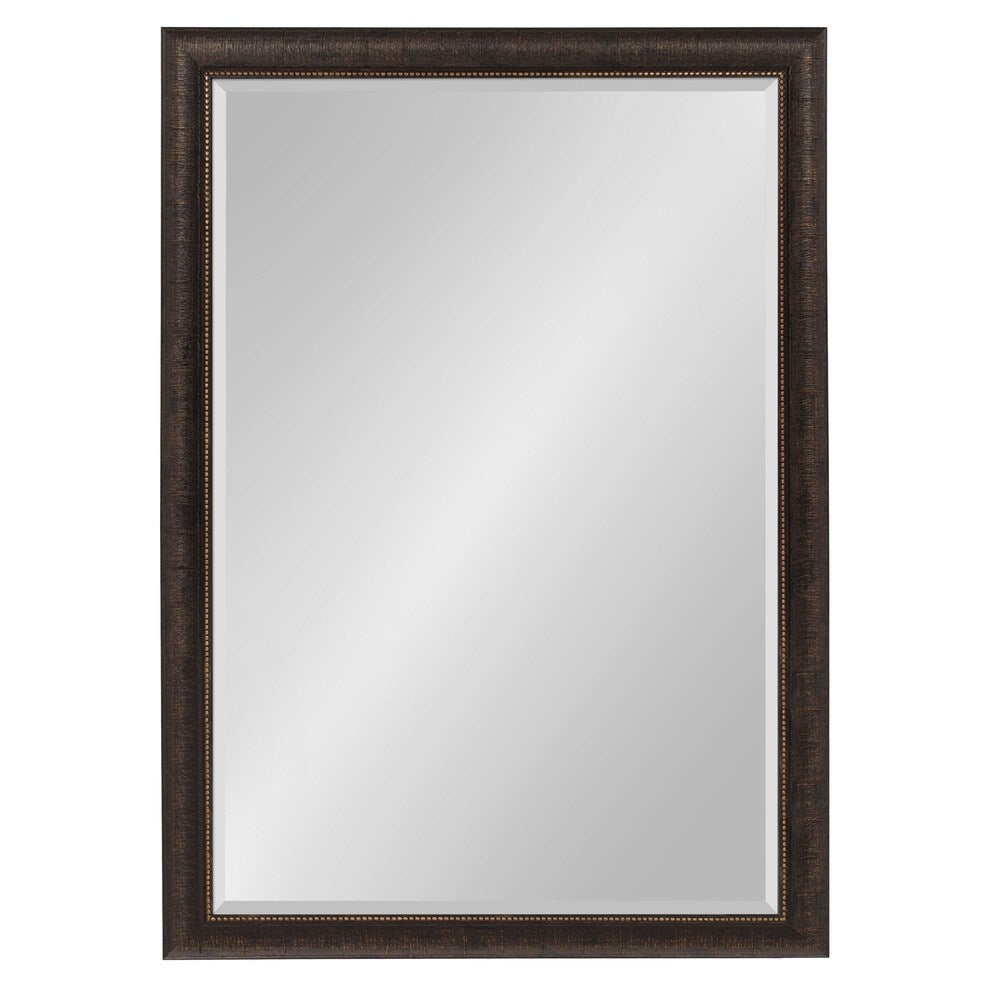 Aldridge Framed Decorative Rectangle Wall Mirror - Bronze