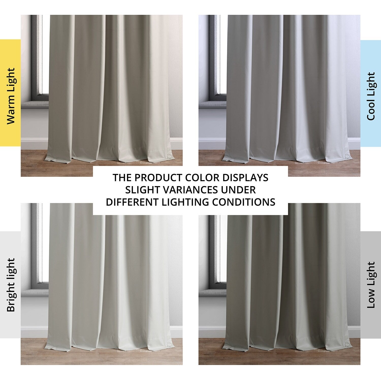 Exclusive Fabrics Essential Polyester Solid Blackout Curtains - Thermal Insulated Window Curtains Rod Pocket (Single Panel)