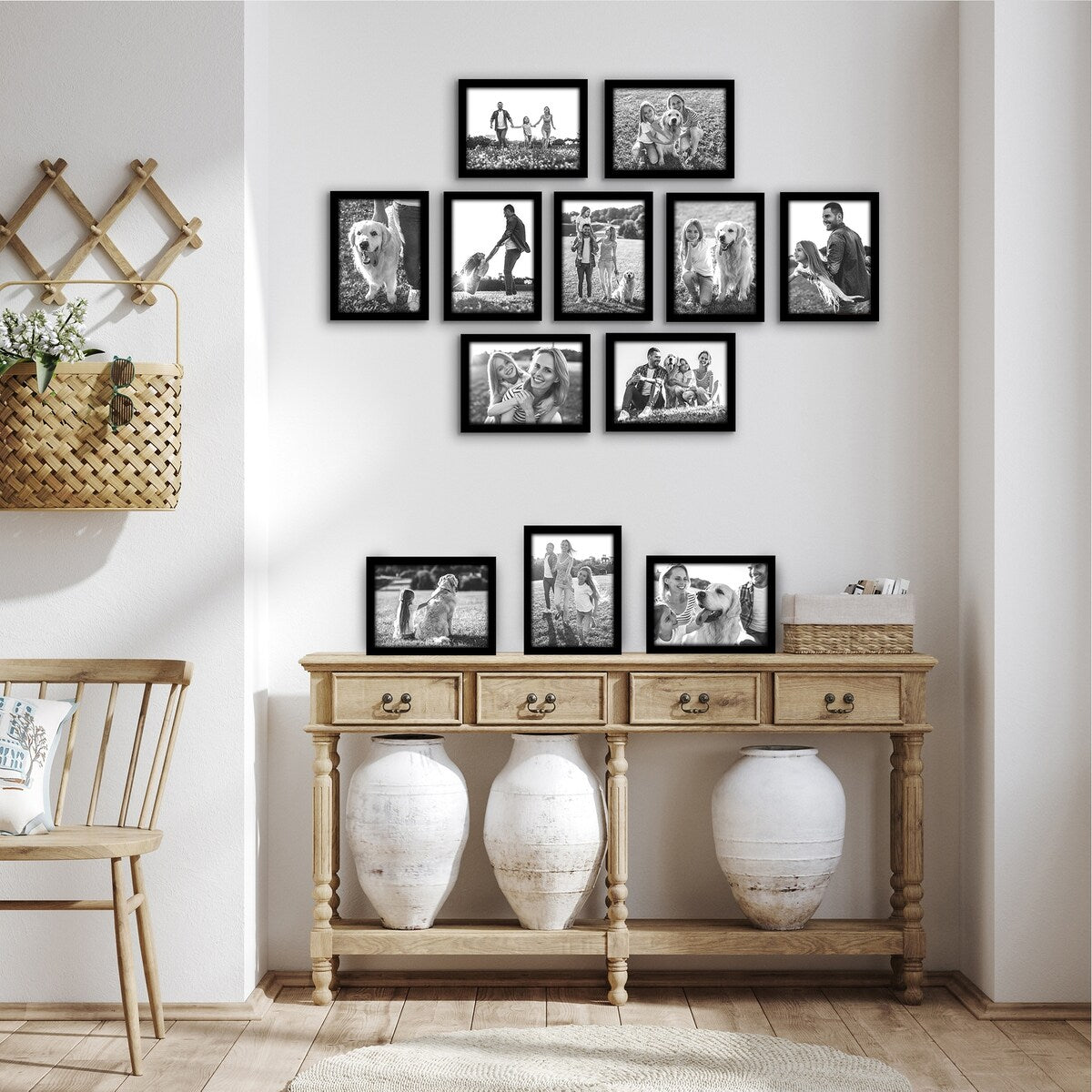 Americanflat Picture Frame Set to Enhance Wall Decor - 6 Pack