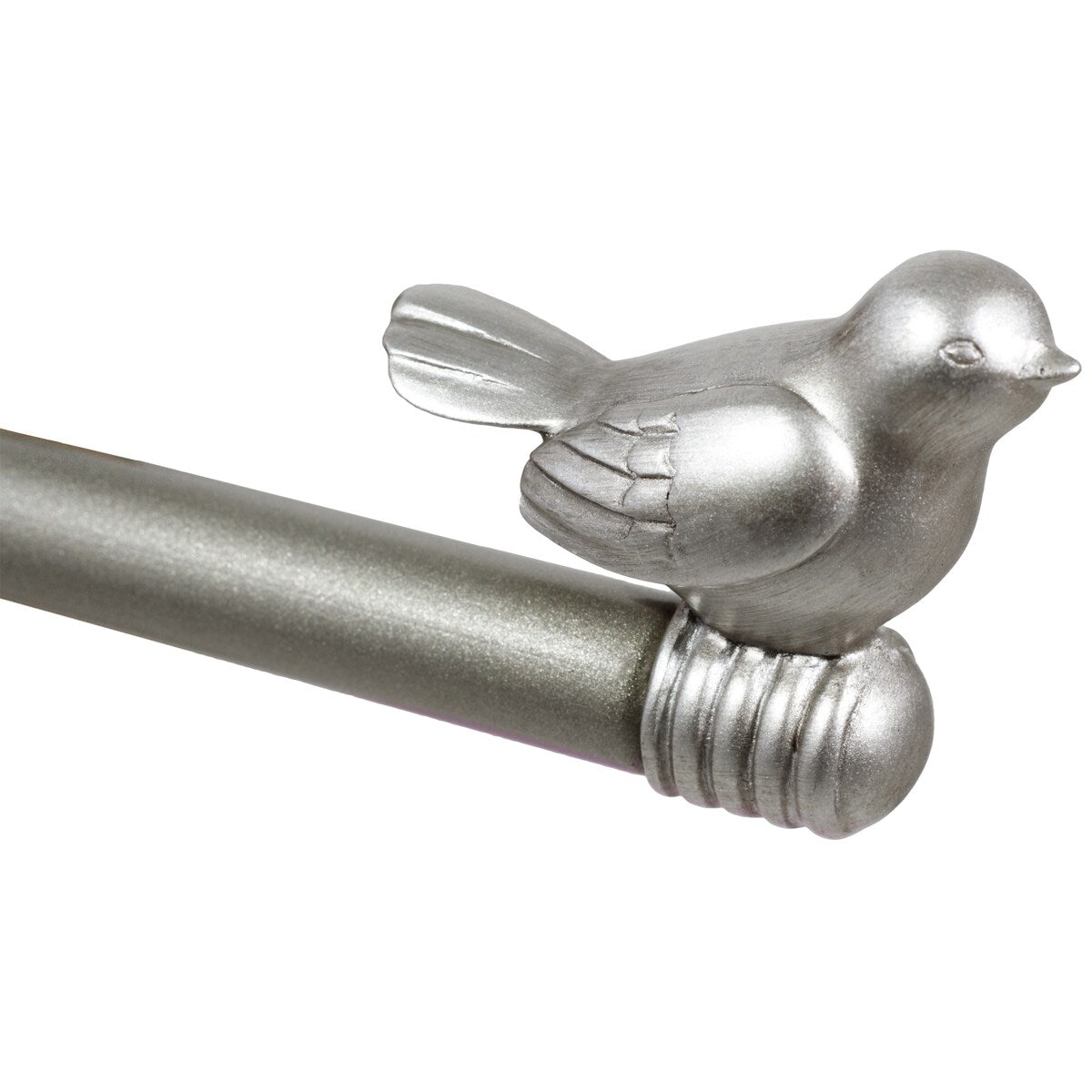 Cute Bird Finial Adjustable Decorative Designer Curtain Rod