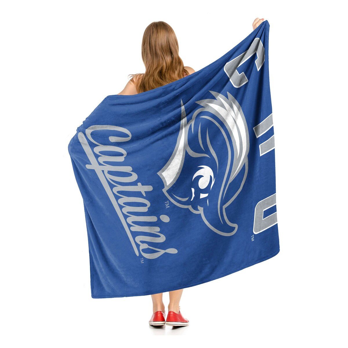 NCAA Coast-To-Coast Althletic Alumni Silk Touch Throw Blanket