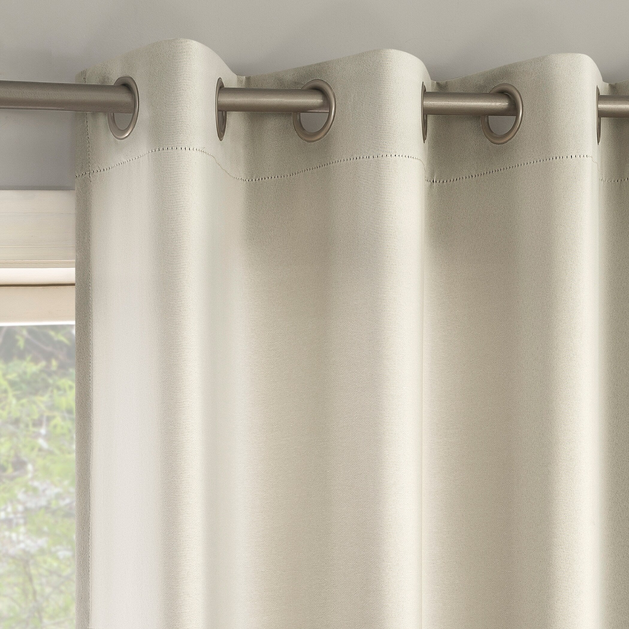 No. 918 Brandon 2-pack Magnetic Closure Room Darkening Grommet 2-Piece Curtain Panel Pair