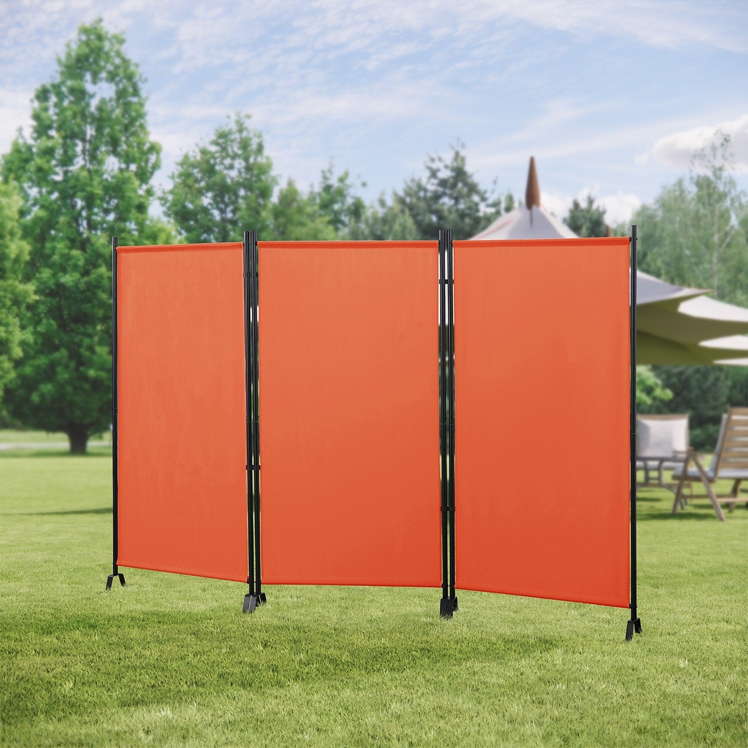 Proman Products Galaxy Indoor/ Outdoor 3-panel Room Divider