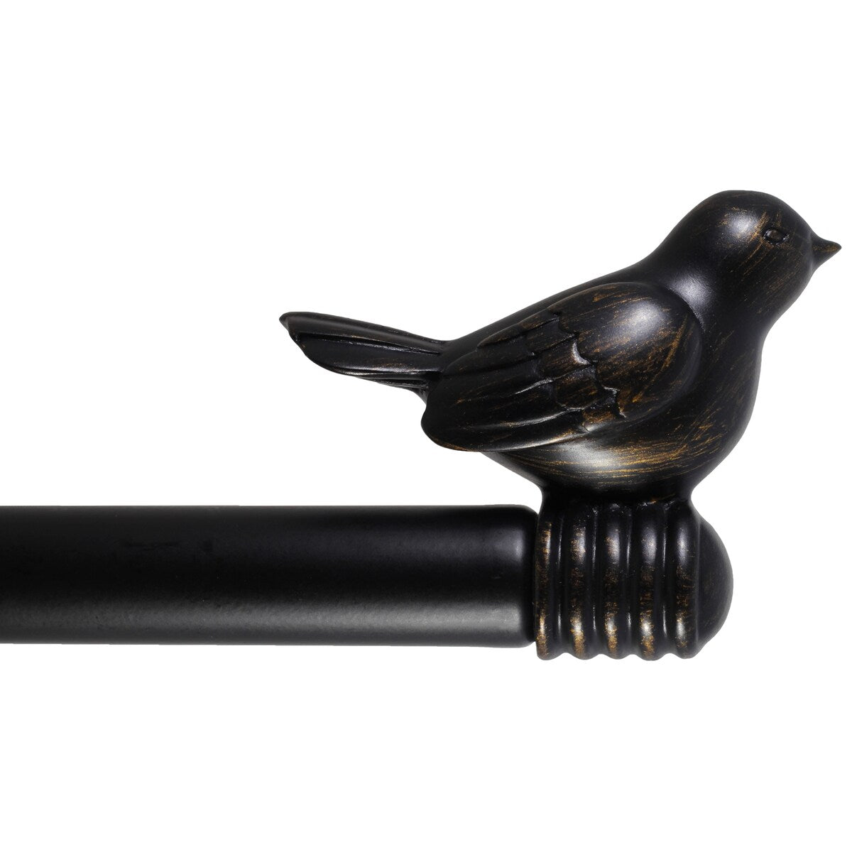 Cute Bird Finial Adjustable Decorative Designer Curtain Rod