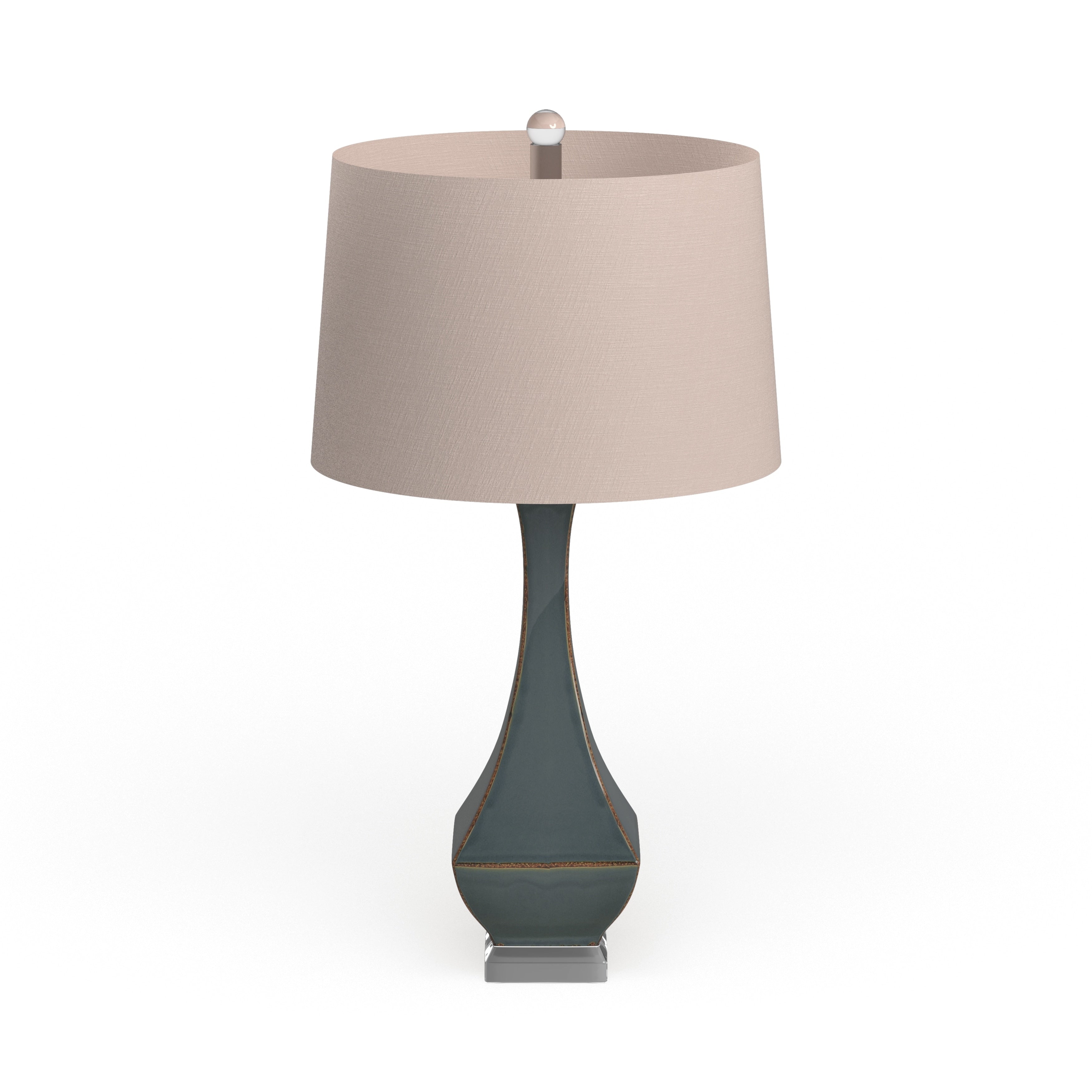 Livabliss Enclave Glazed Table Lamp