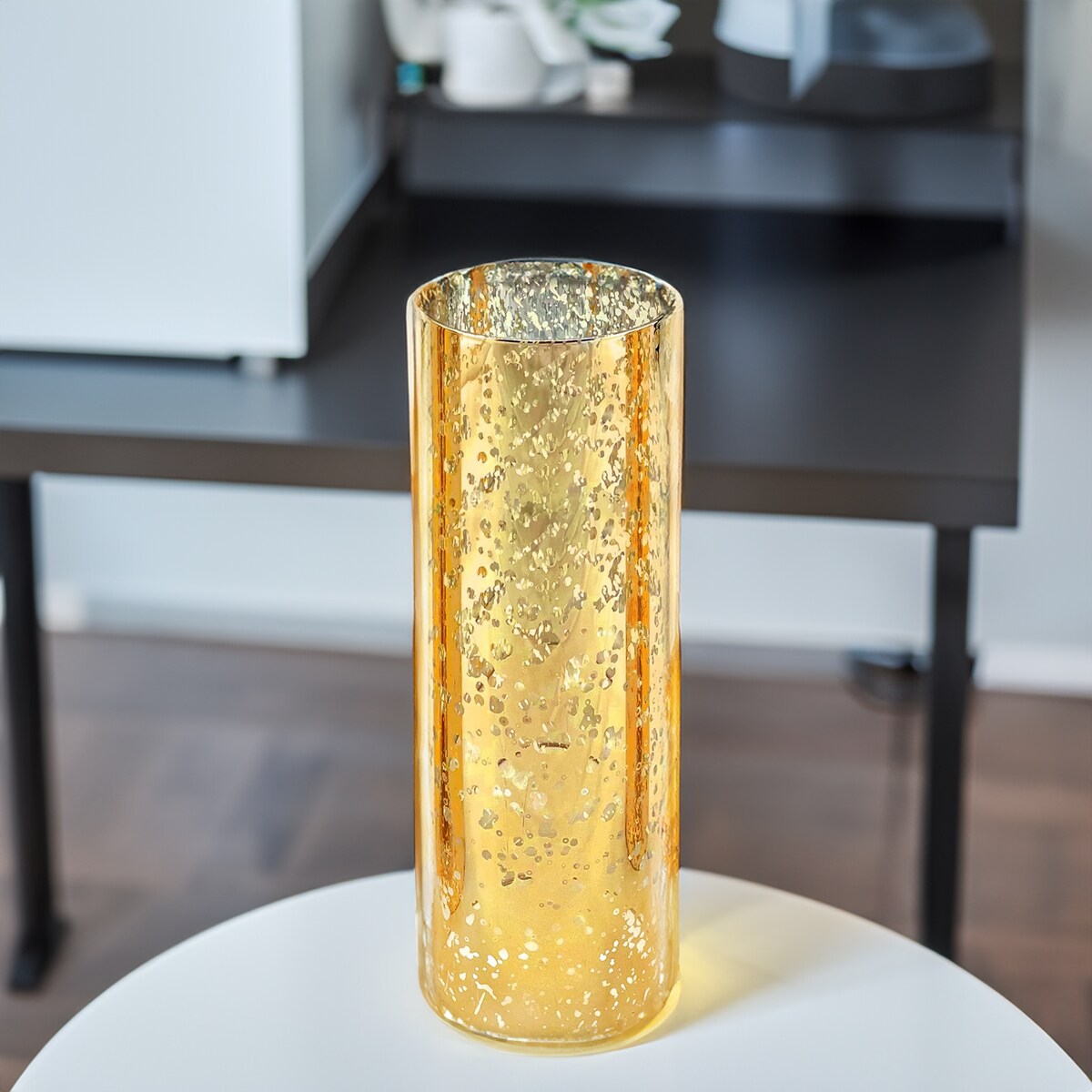 Decorative Glass Cylinder Hurricane Chimney Tube, 1 Piece