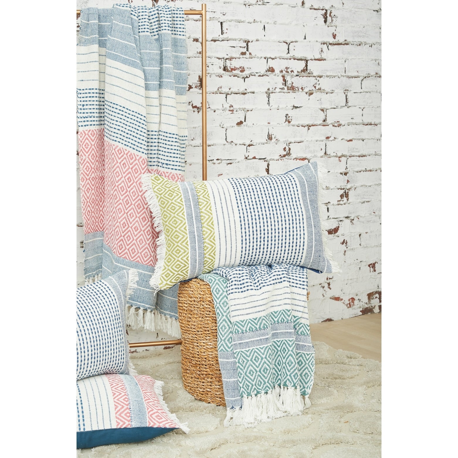 Berkley 50 x 60 Cotton Throw Blanket