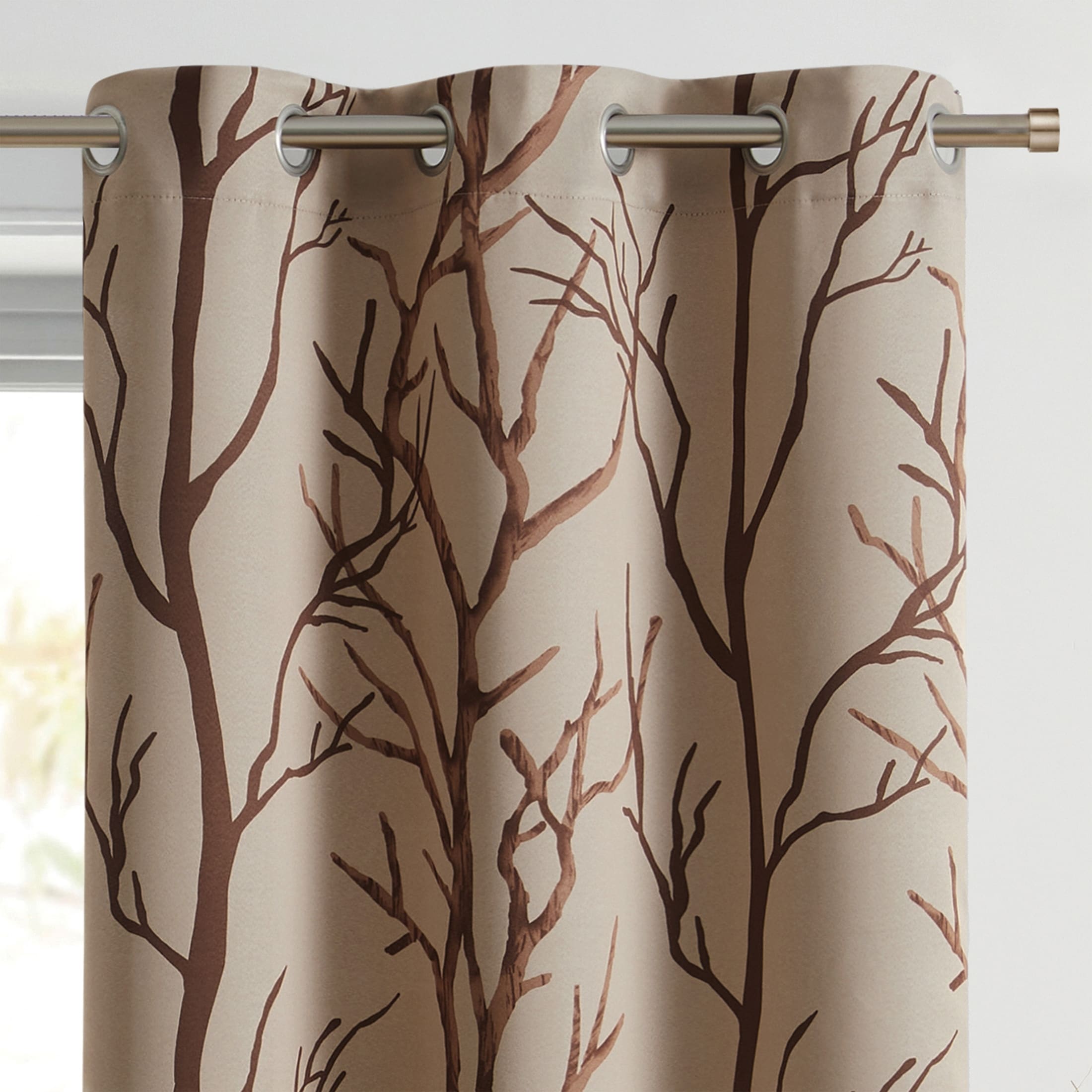 VCNY Home Kingdom Branch Blackout Curtain Panel