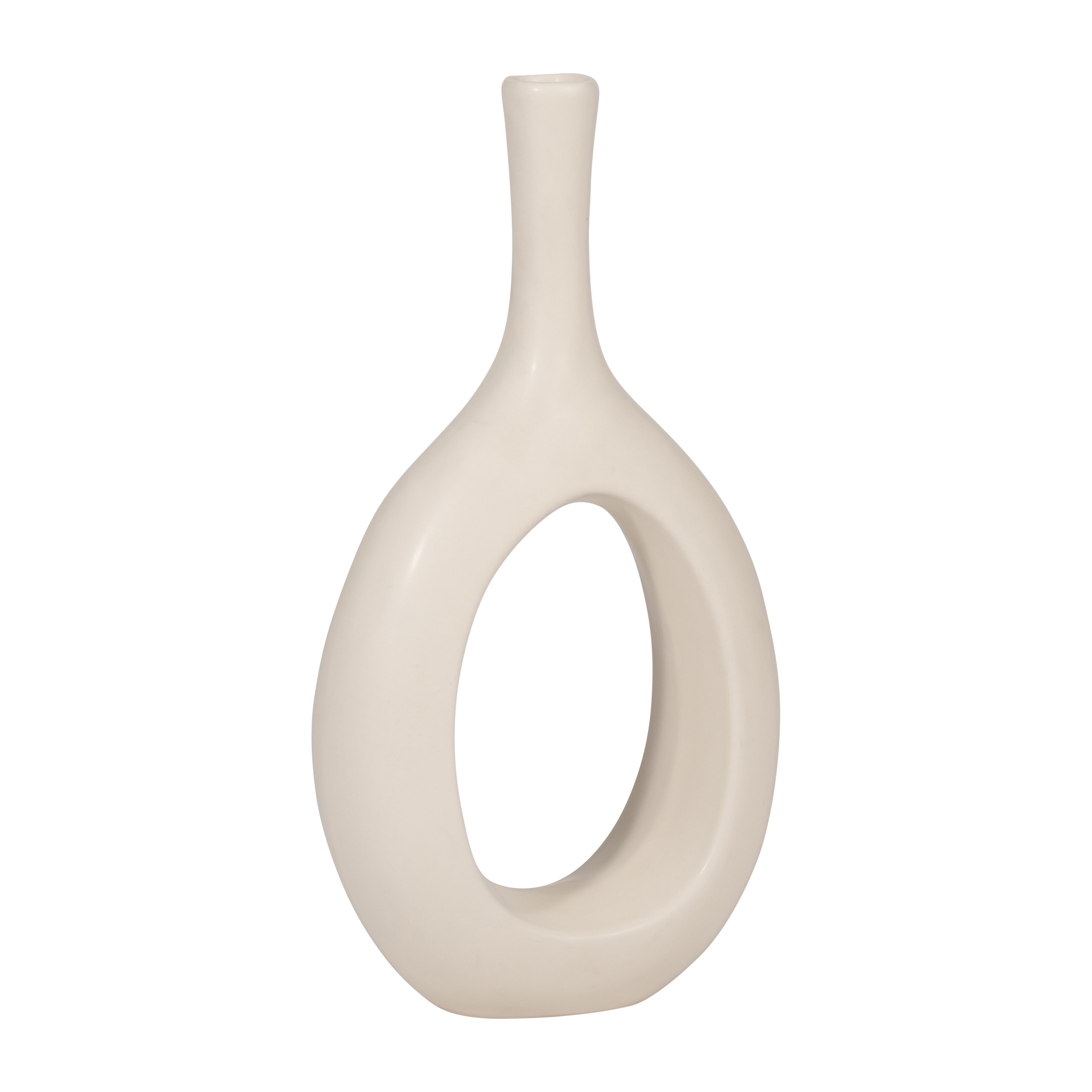 Sagebrook Home Ceramic Curve Vase