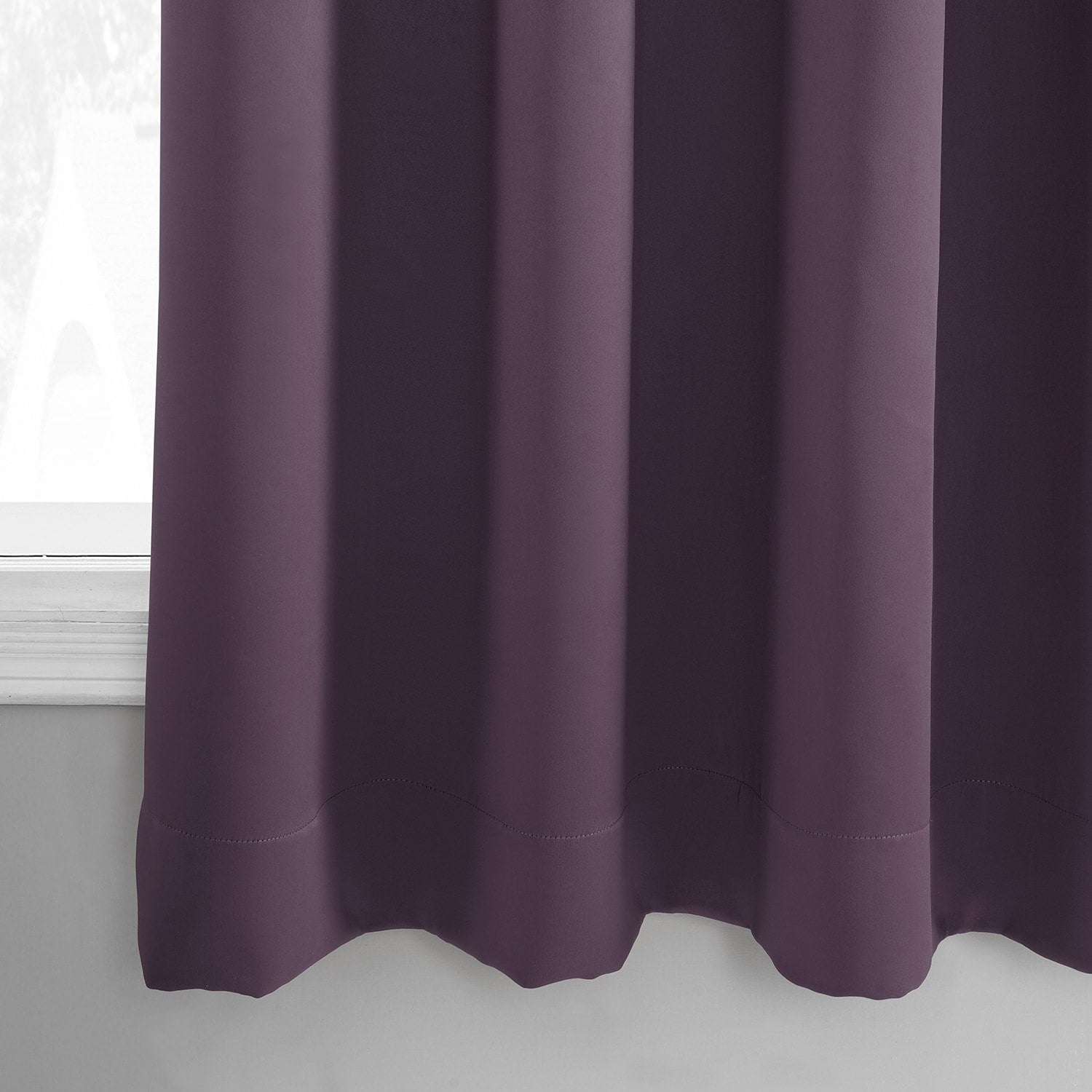 Exclusive Fabrics Room Darkening Grommet Curtain Panel Pair 63 Inches Long (2 Panels)