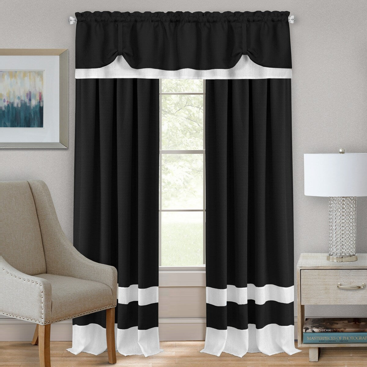 Darcy Rod Pocket Window Curtain Panel