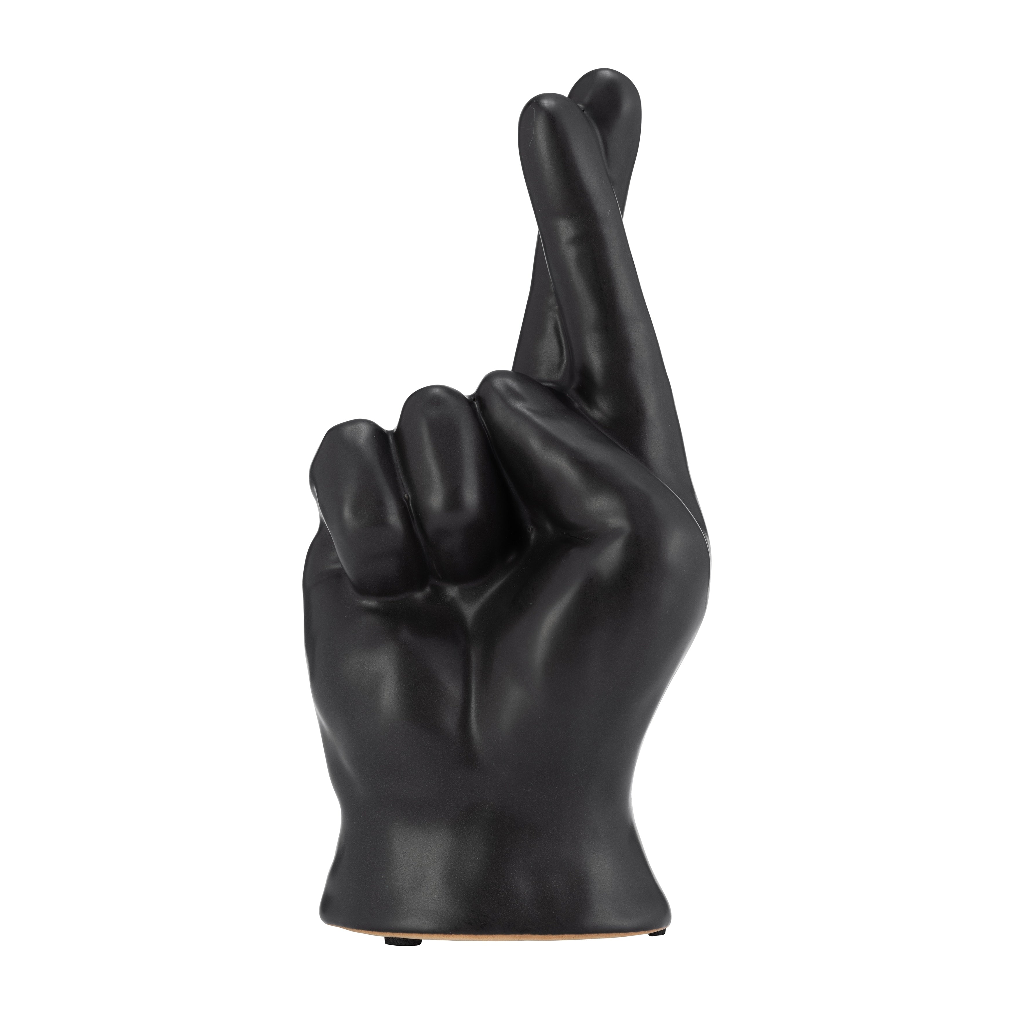 Sagebrook Home Ceramic Hand Statue Decor Symbols