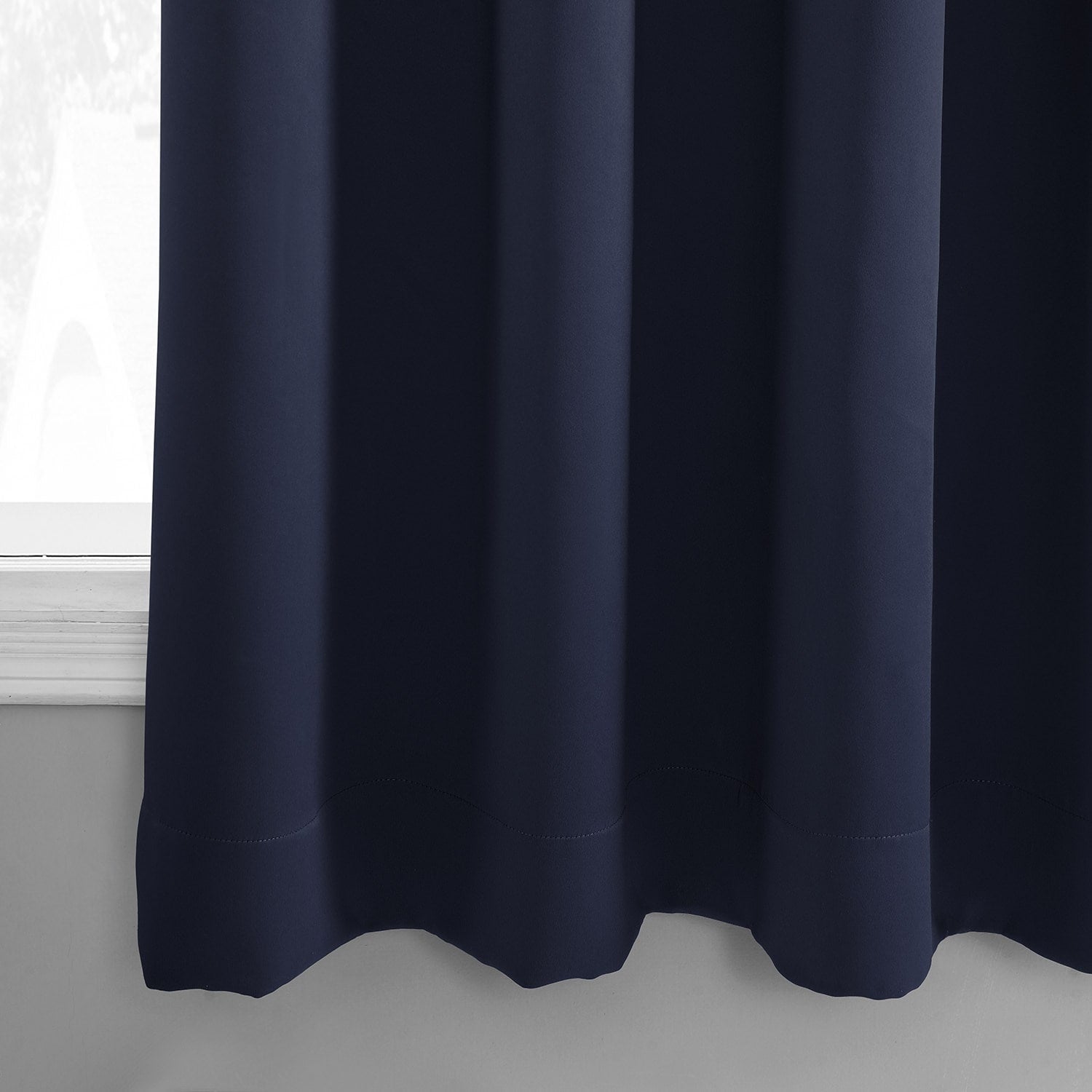 Exclusive Fabrics Room Darkening Grommet Curtain Panel Pair 63 Inches Long (2 Panels)