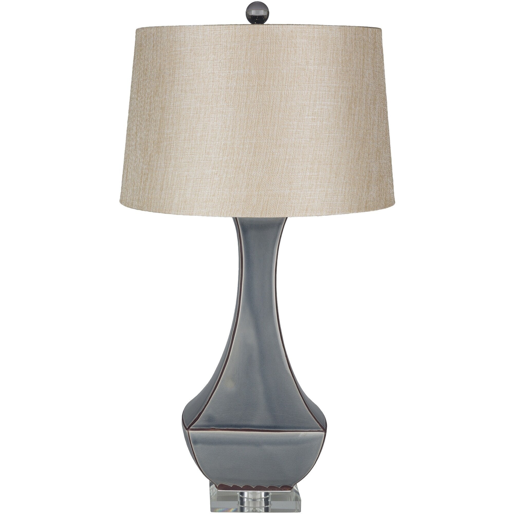 Livabliss Enclave Glazed Table Lamp