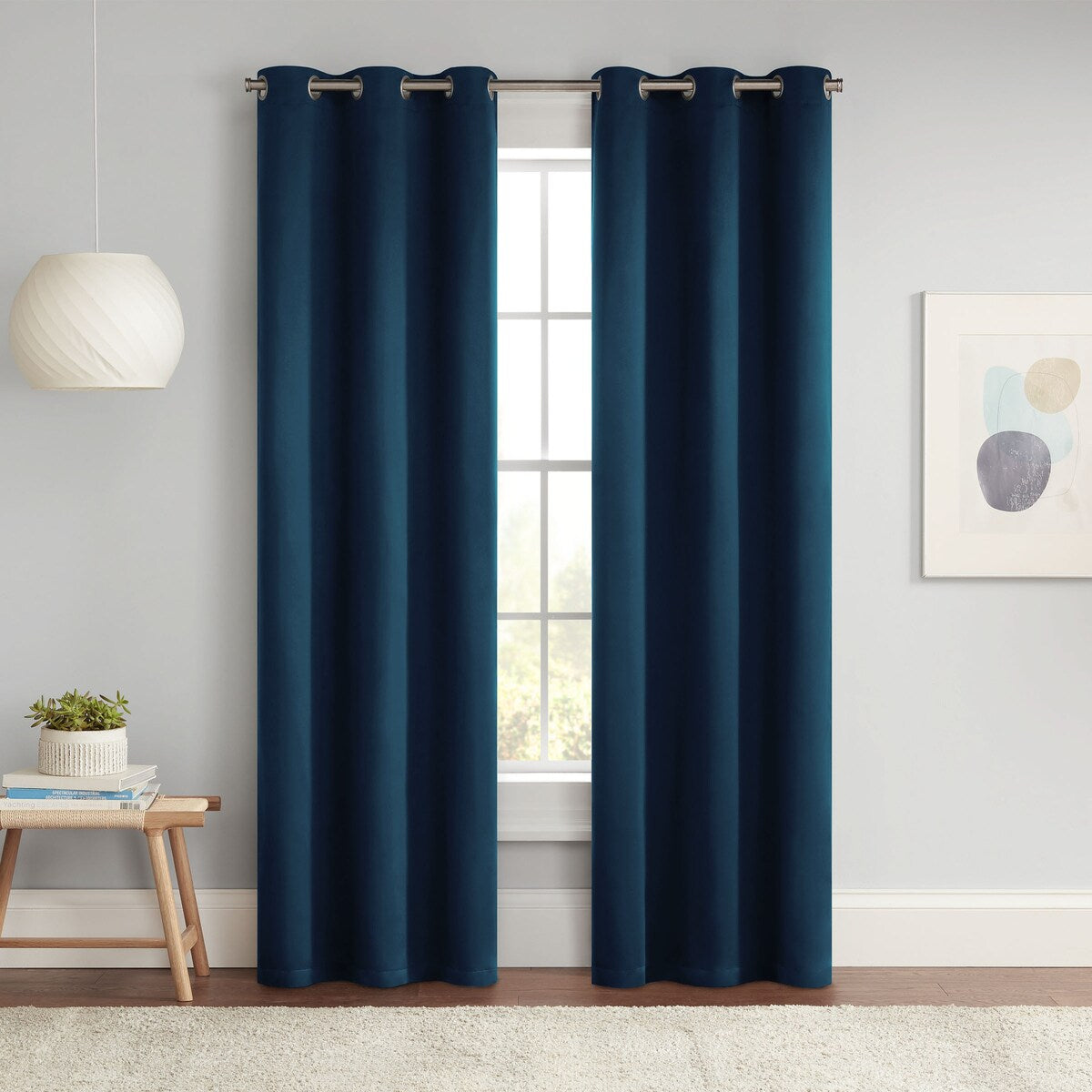 Eclipse Darrell Energy Saving Blackout Grommet Curtain Panel