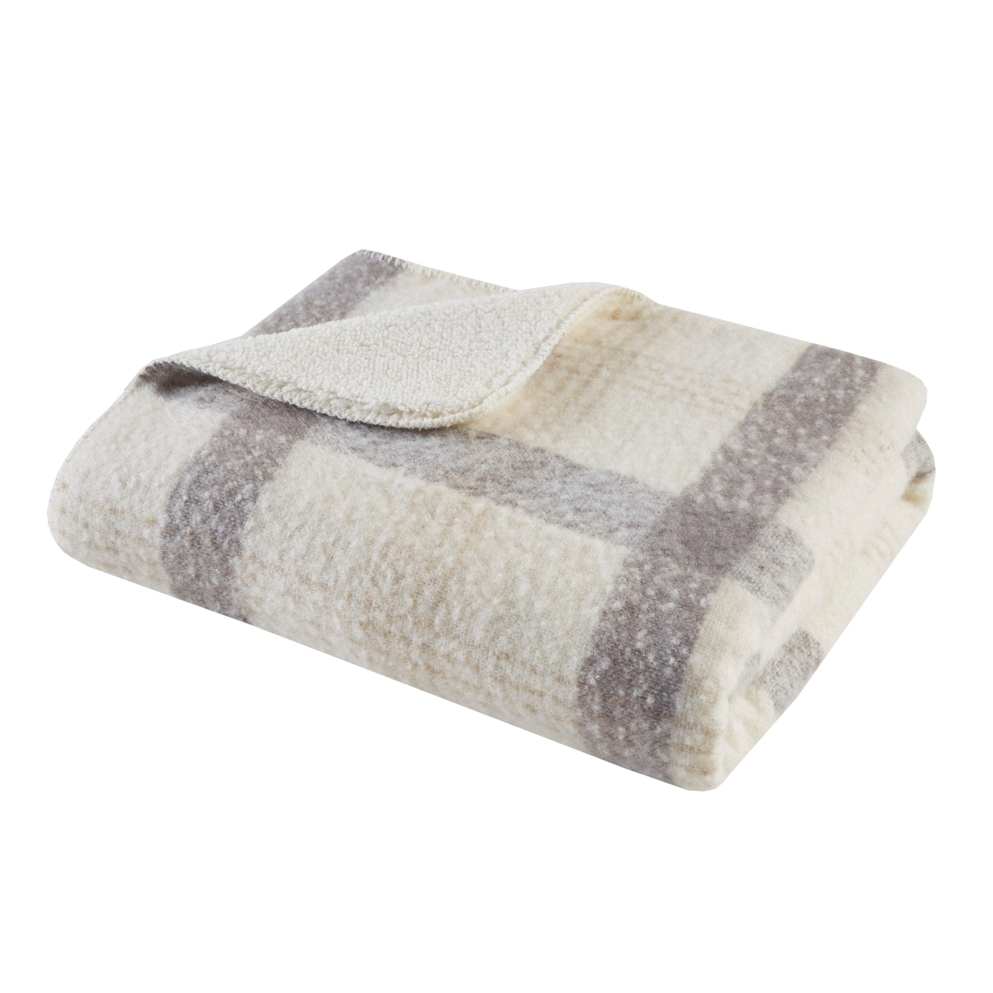 Woolrich Bloomington Fake Wool to Sherpa Throw 50x60