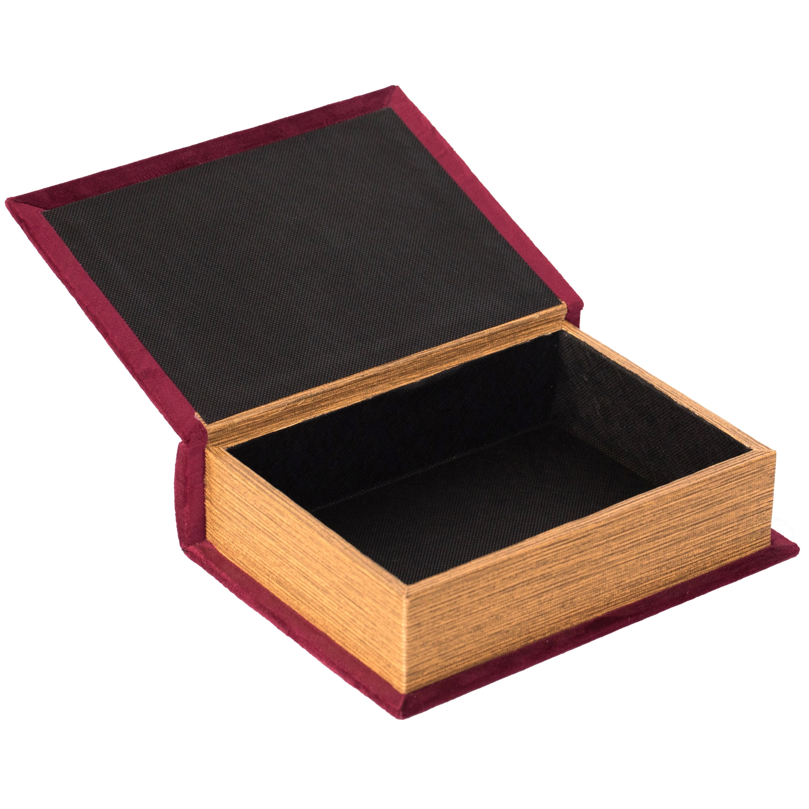 Decorative Vintage Book Shaped Trinket Storage Box