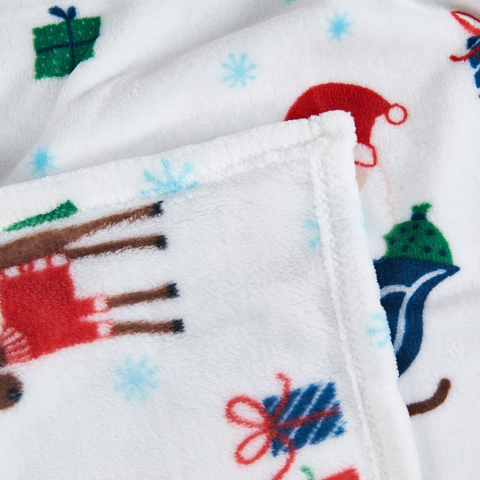 Christmas Flannel Fleece Throw Blanket 50x60