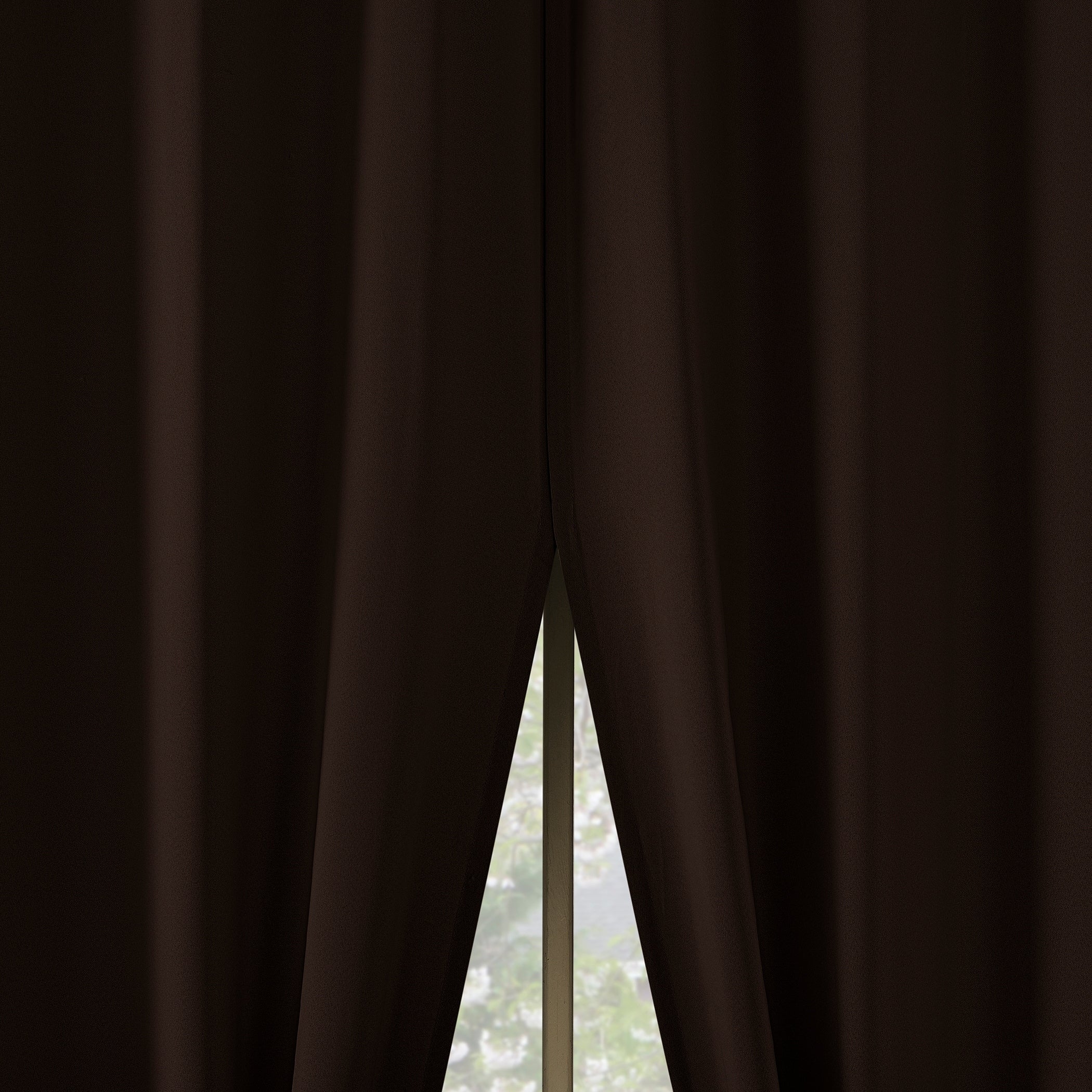 No. 918 Brandon 2-pack Magnetic Closure Room Darkening Grommet 2-Piece Curtain Panel Pair