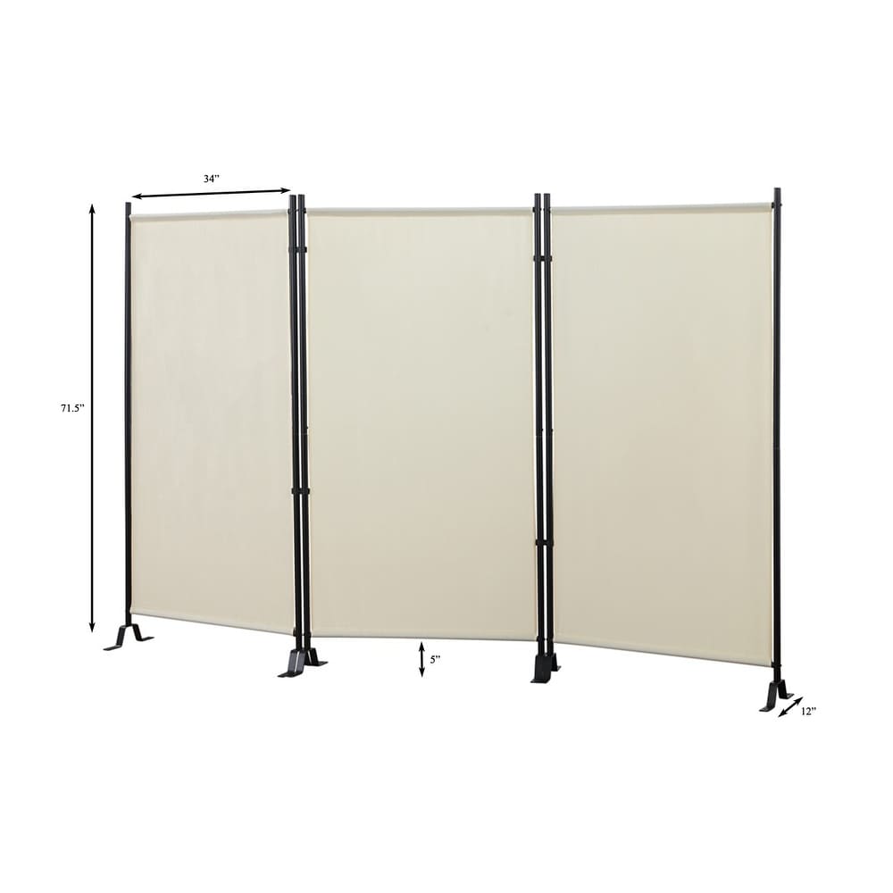 Proman Products Galaxy Indoor/ Outdoor 3-panel Room Divider