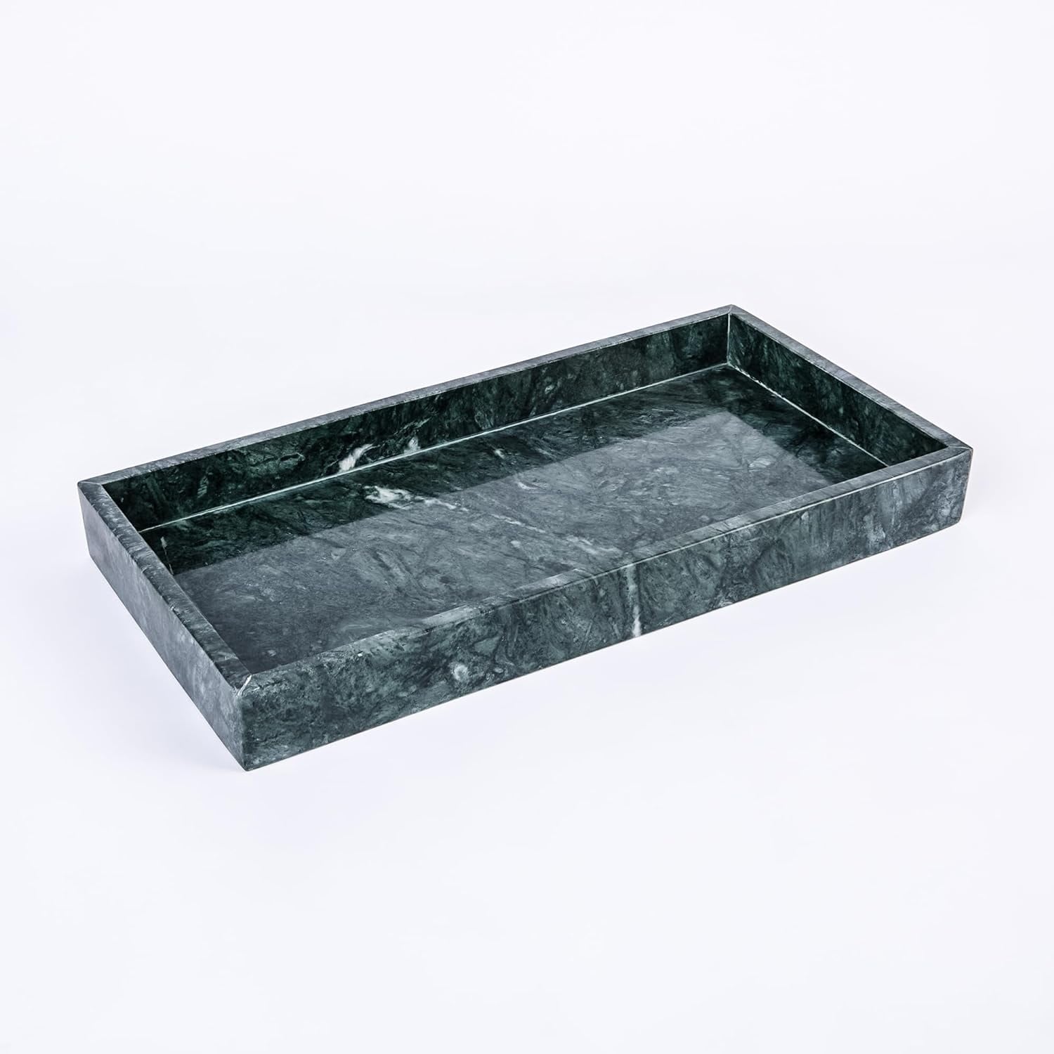 Aurora Home Marble Rectangle Tray