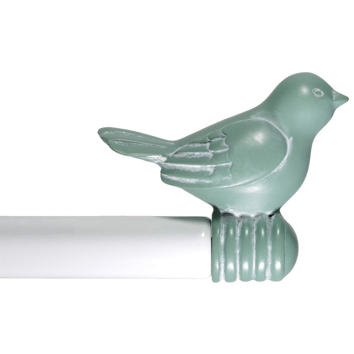 Cute Bird Finial Adjustable Decorative Designer Curtain Rod