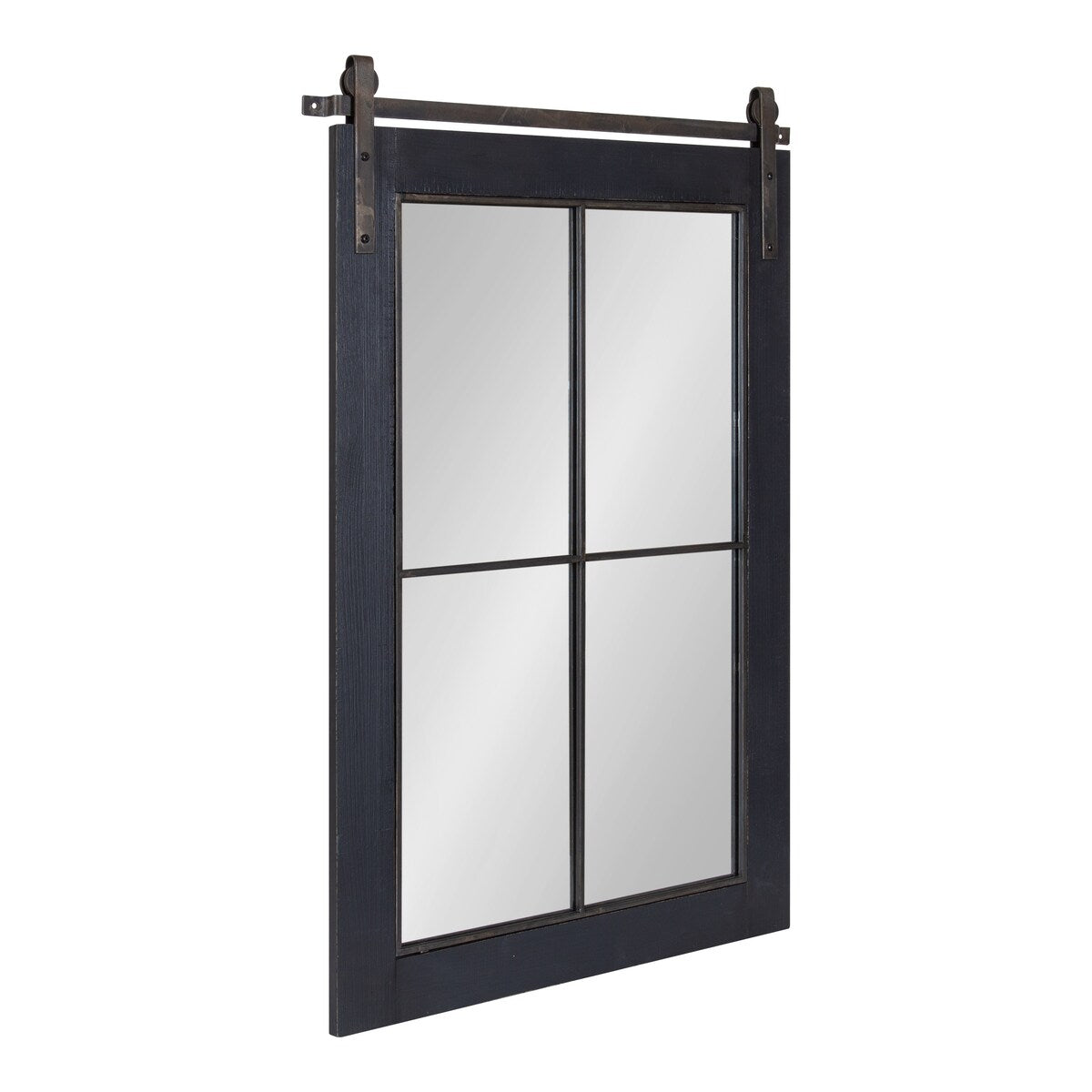 Kate and Laurel Cates Windowpane Framed Wall Mirror