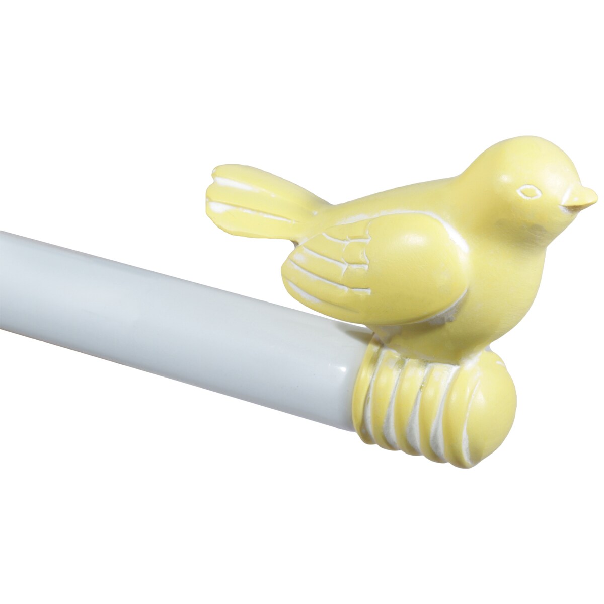 Cute Bird Finial Adjustable Decorative Designer Curtain Rod