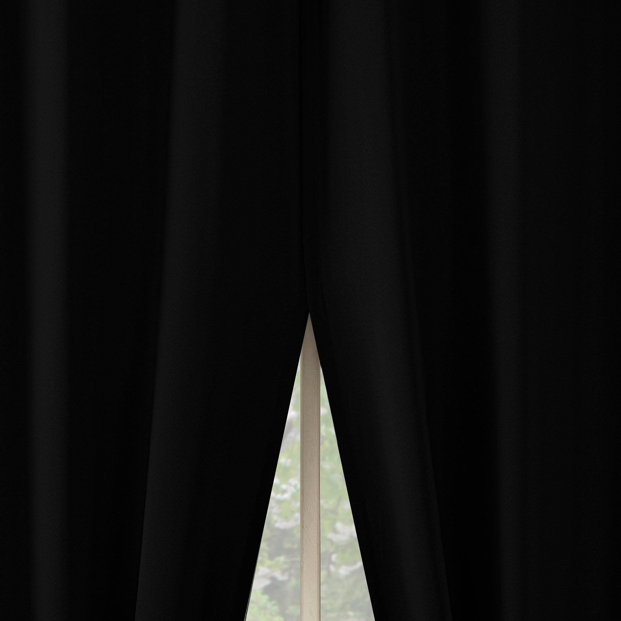 No. 918 Brandon 2-pack Magnetic Closure Room Darkening Grommet 2-Piece Curtain Panel Pair