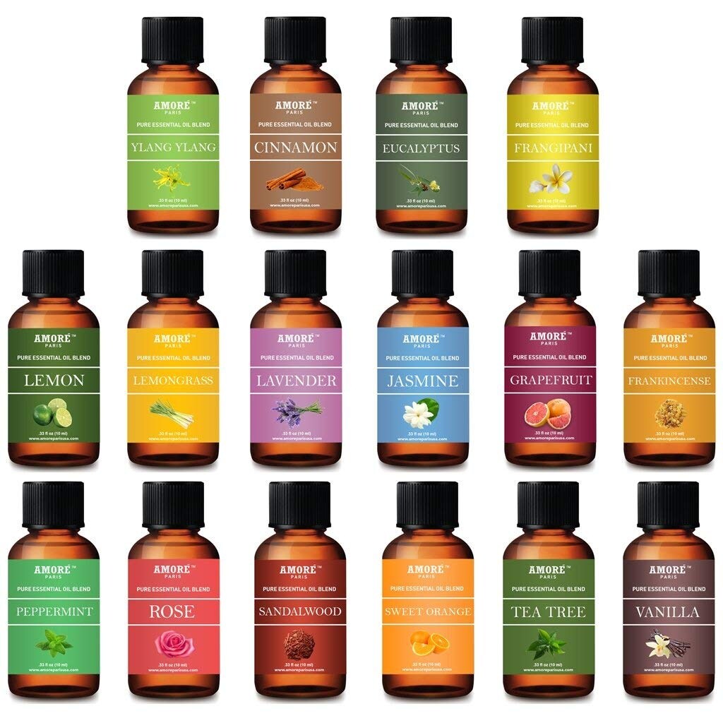 Aromatherapy Pure Therapeutic 16 - Piece High Grade Essential-Oils